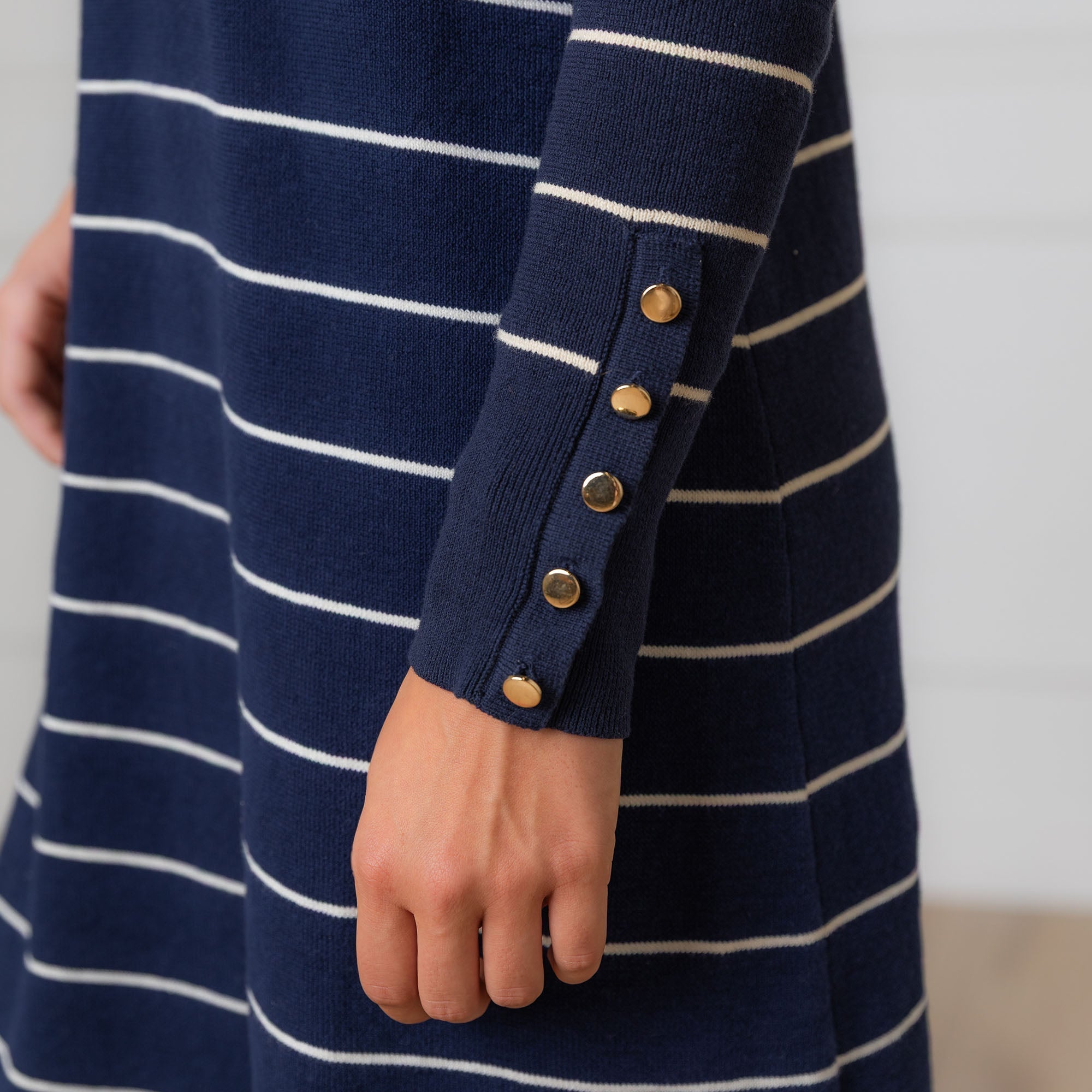 Organic Collared Sweater Dress