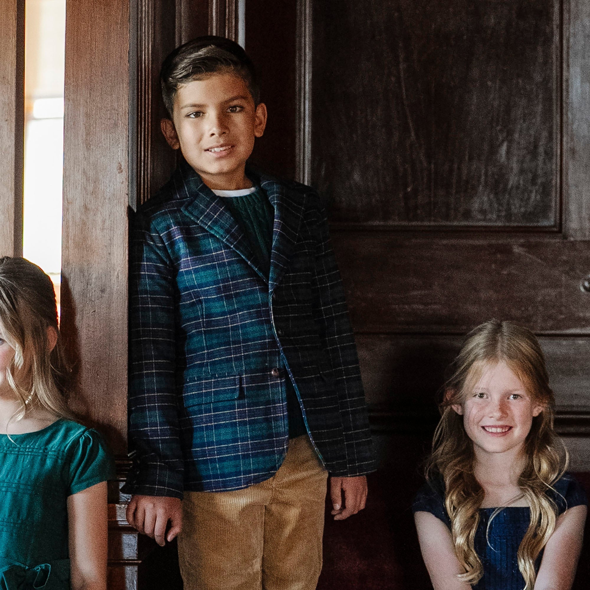 Organic Brushed Cotton Suit Jacket