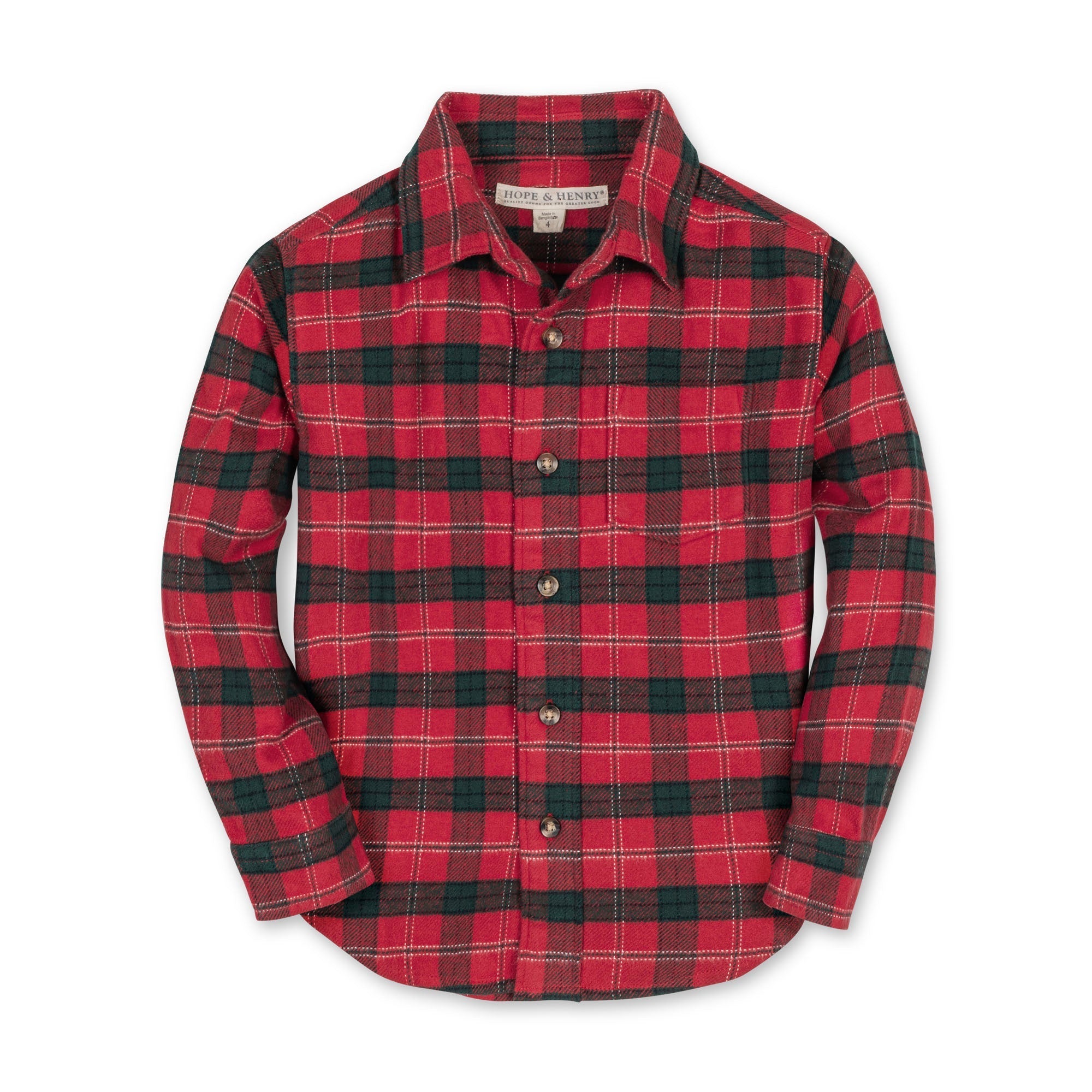 Organic Flannel Shirt