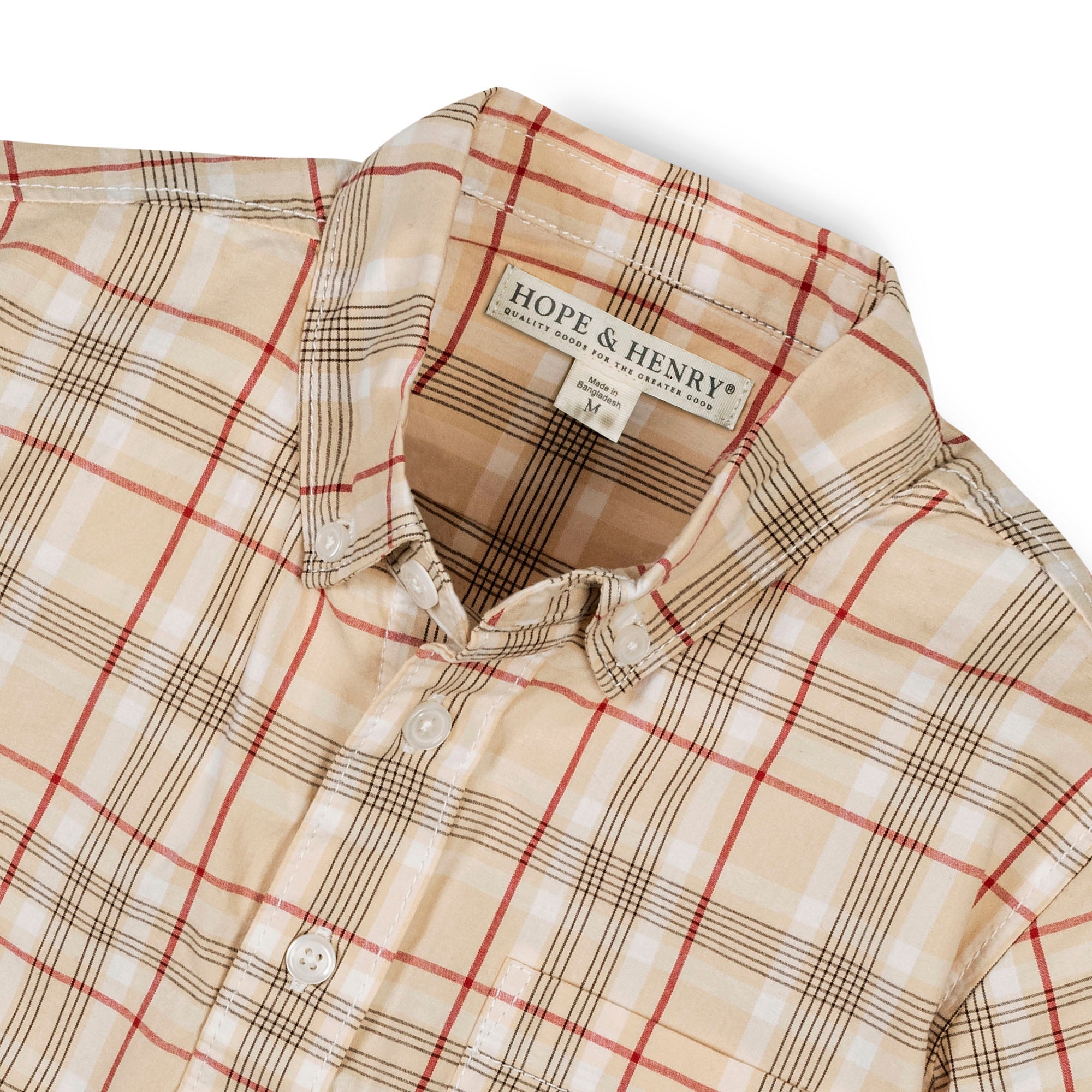 Organic Stretch Poplin Shirt
