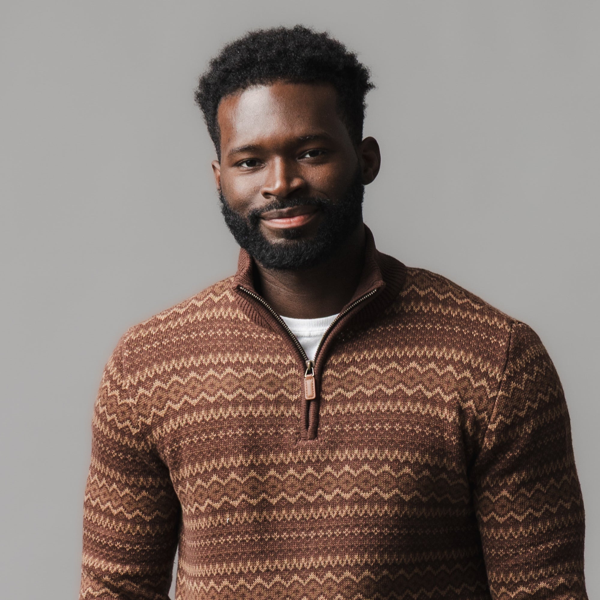 Organic Half Zip Pullover