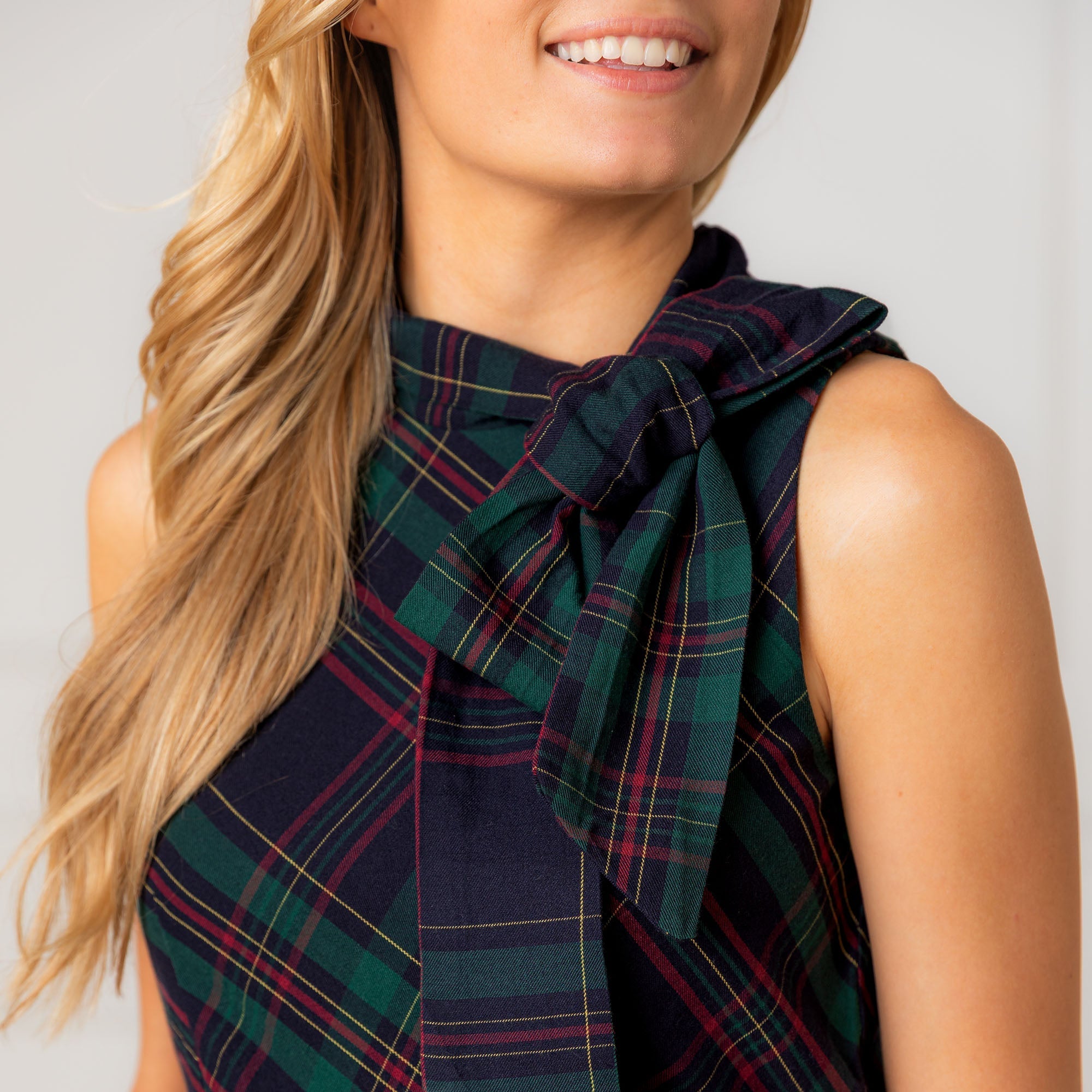 Organic Bow Neck Dress