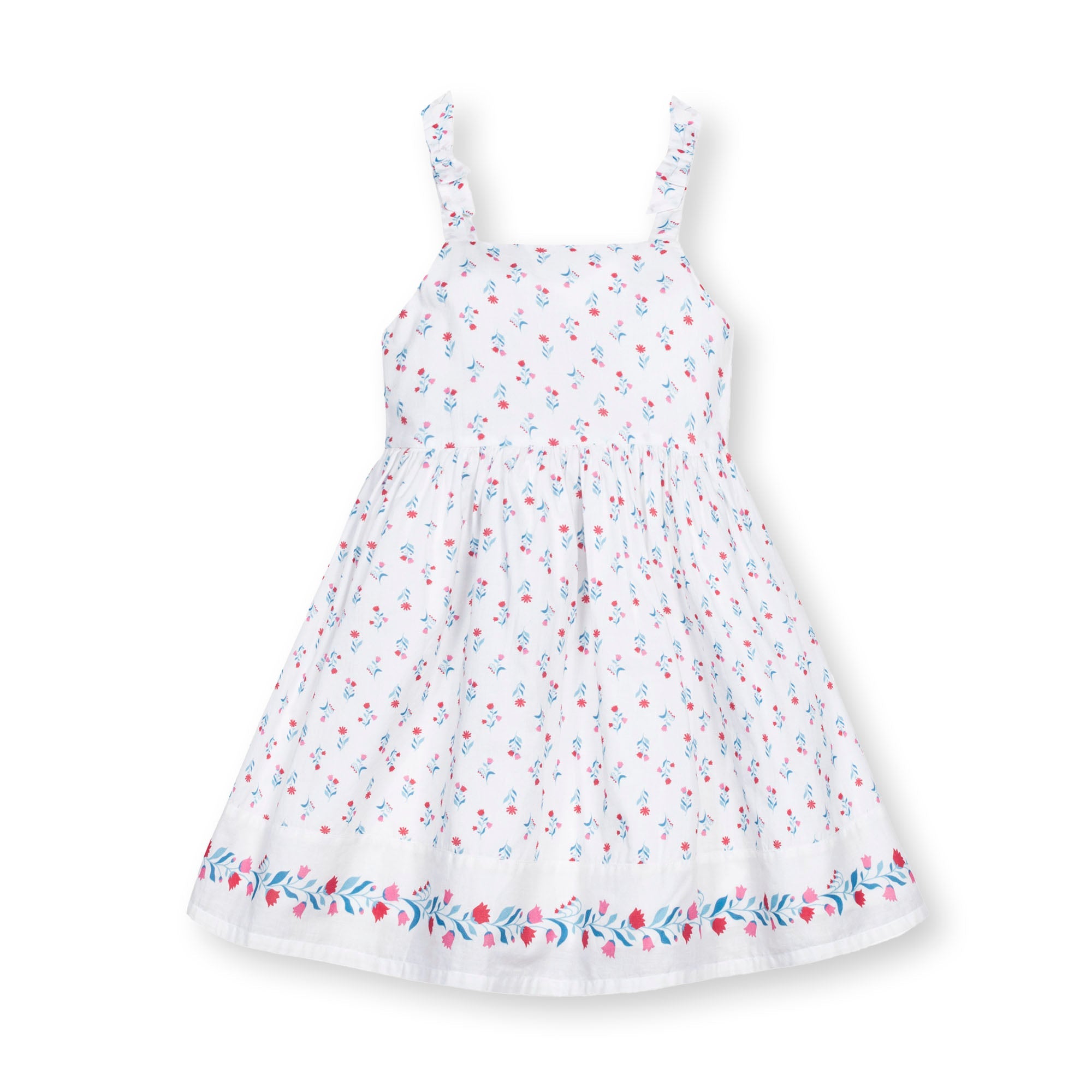 Organic Border Hem Sundress