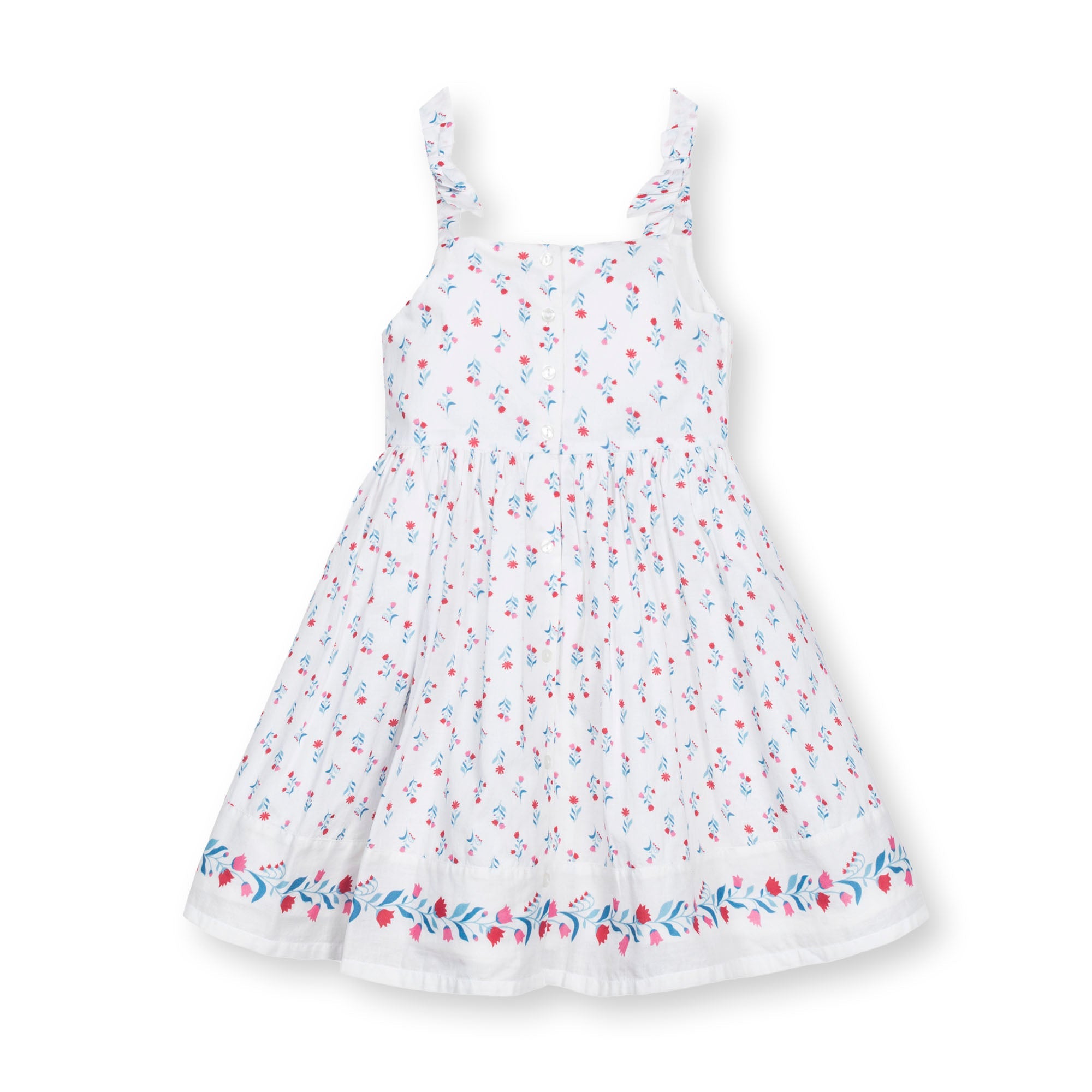 Organic Border Hem Sundress