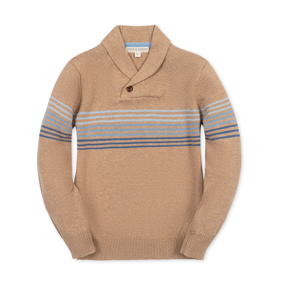 Organic Shawl Collar Sweater