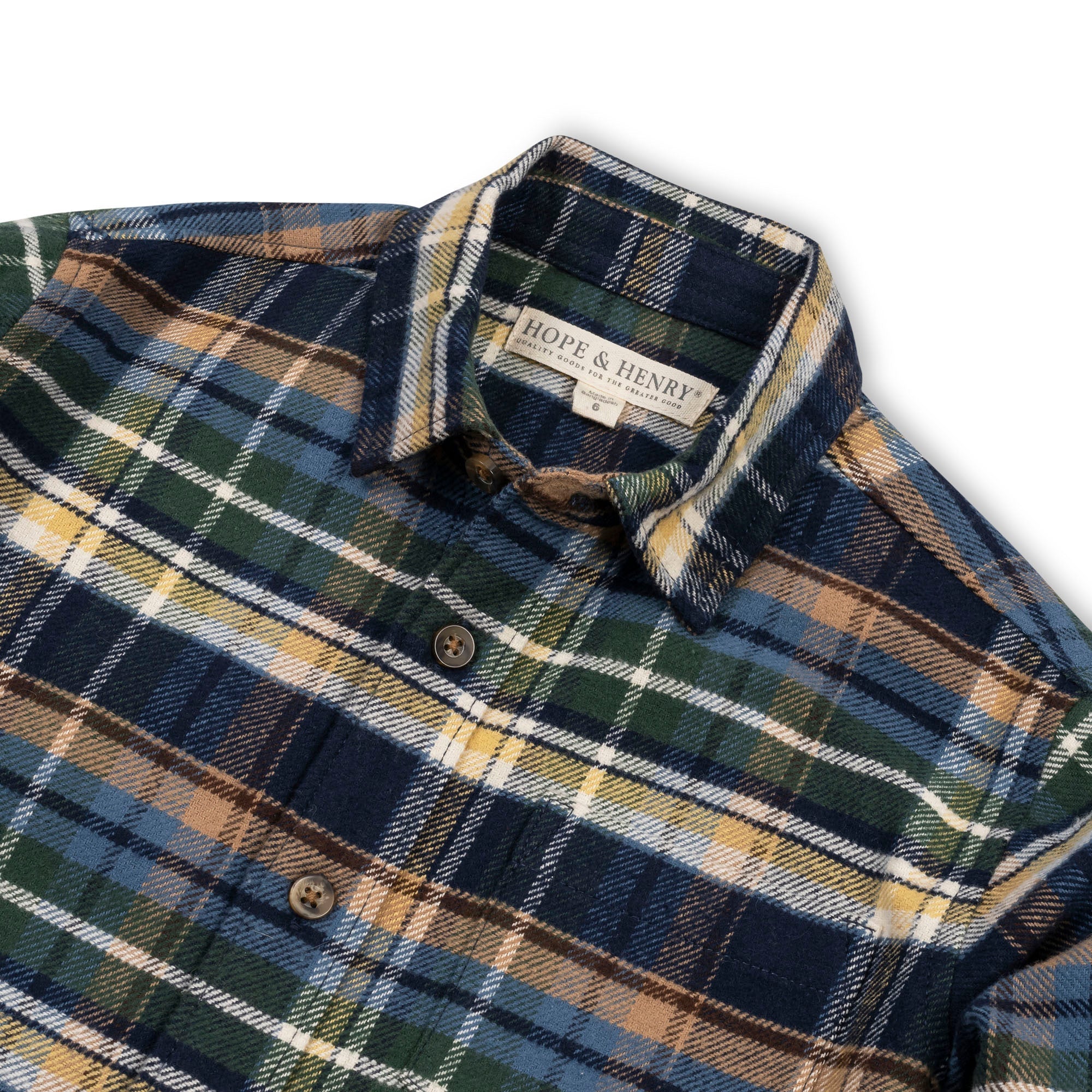 Organic Flannel Shirt