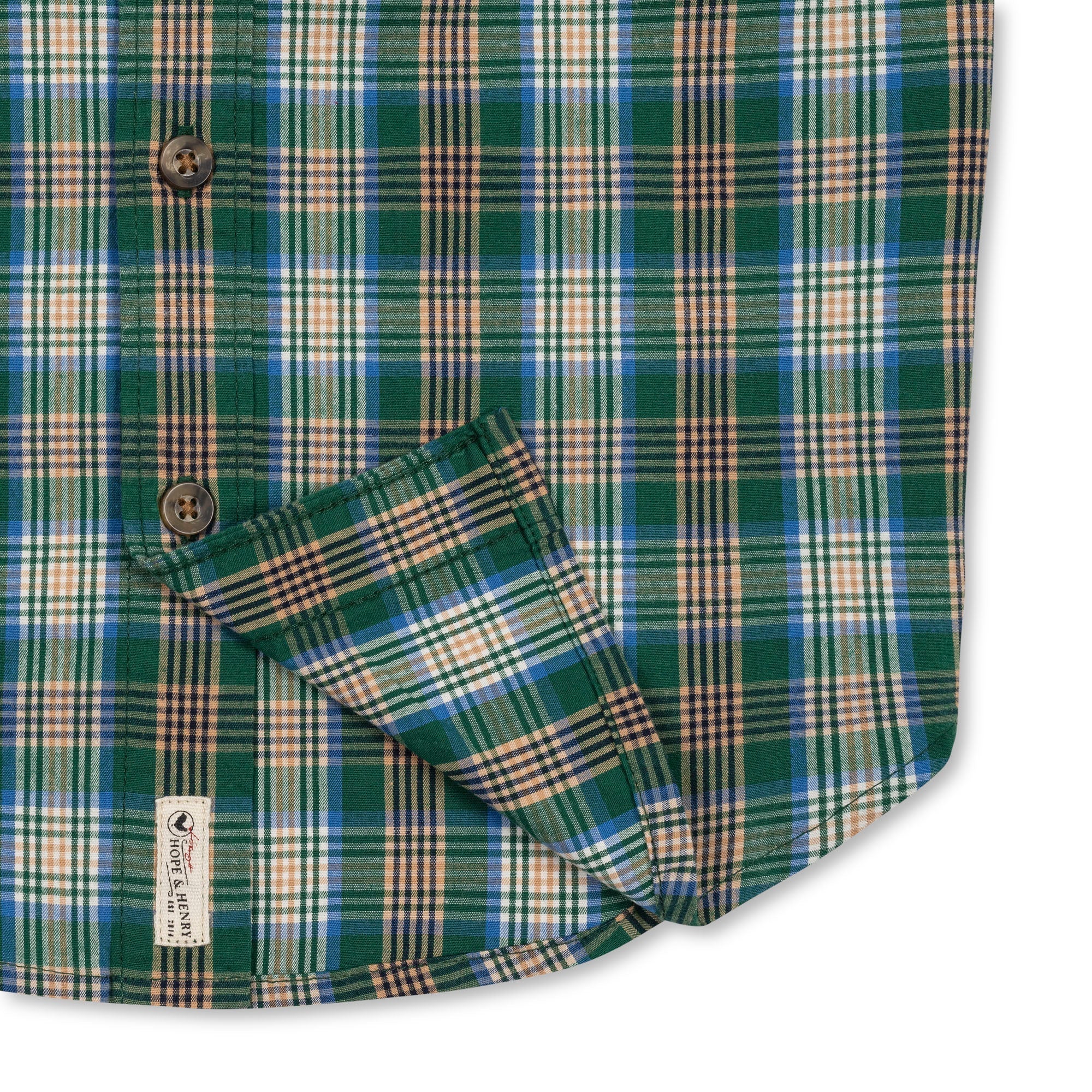 Organic Stretch Poplin Shirt