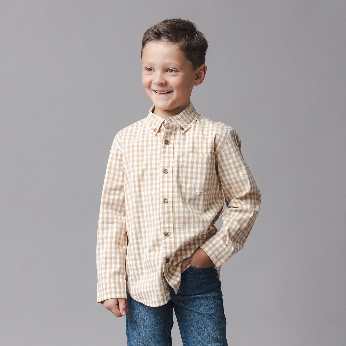 Organic Stretch Poplin Shirt
