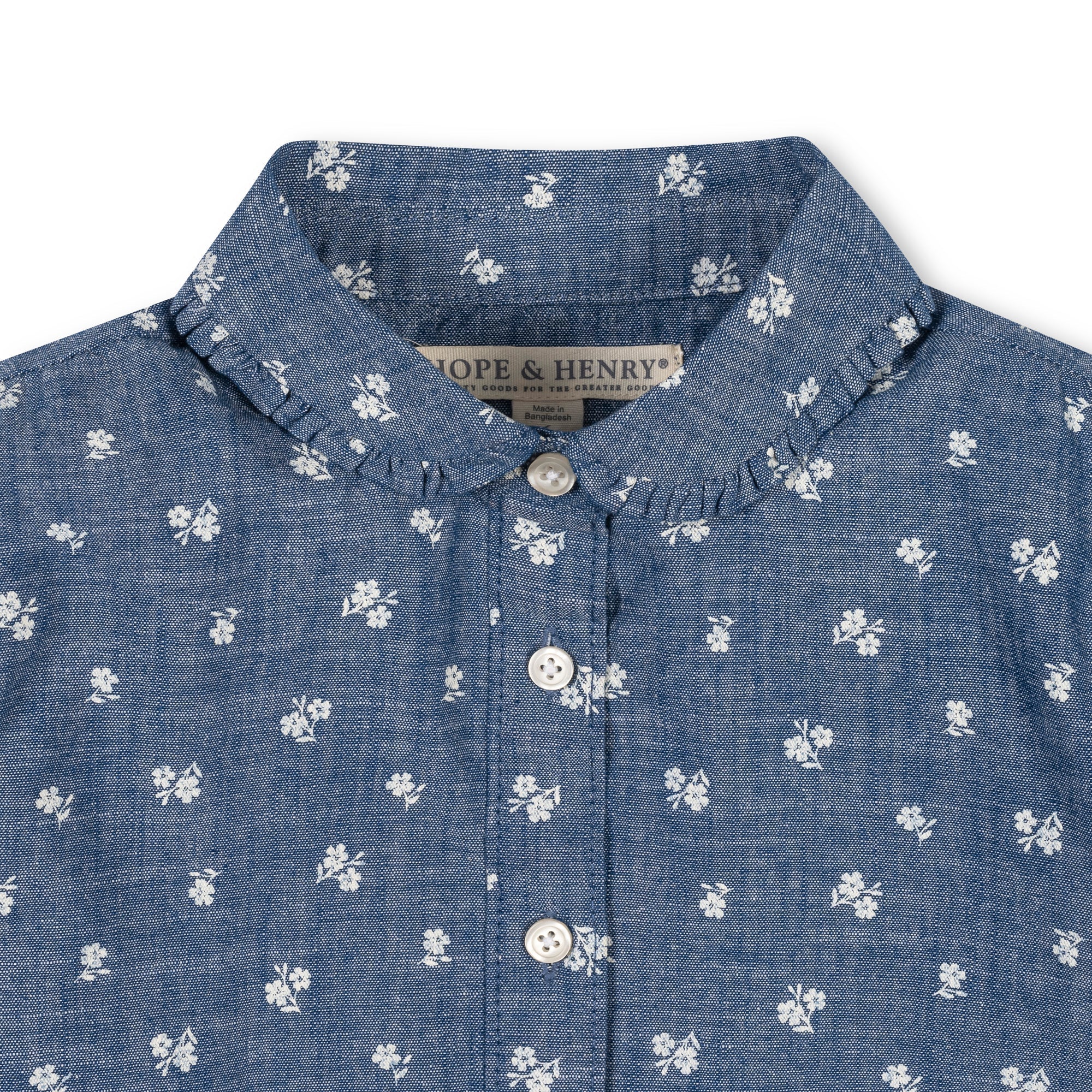 Organic Peter Pan Collar Top