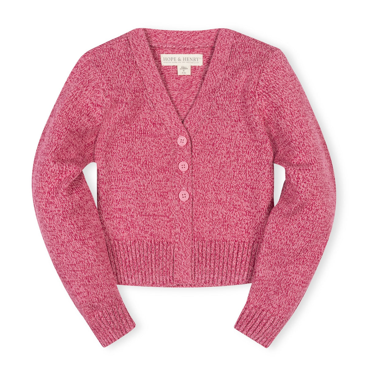 Organic V-Neck Cardigan