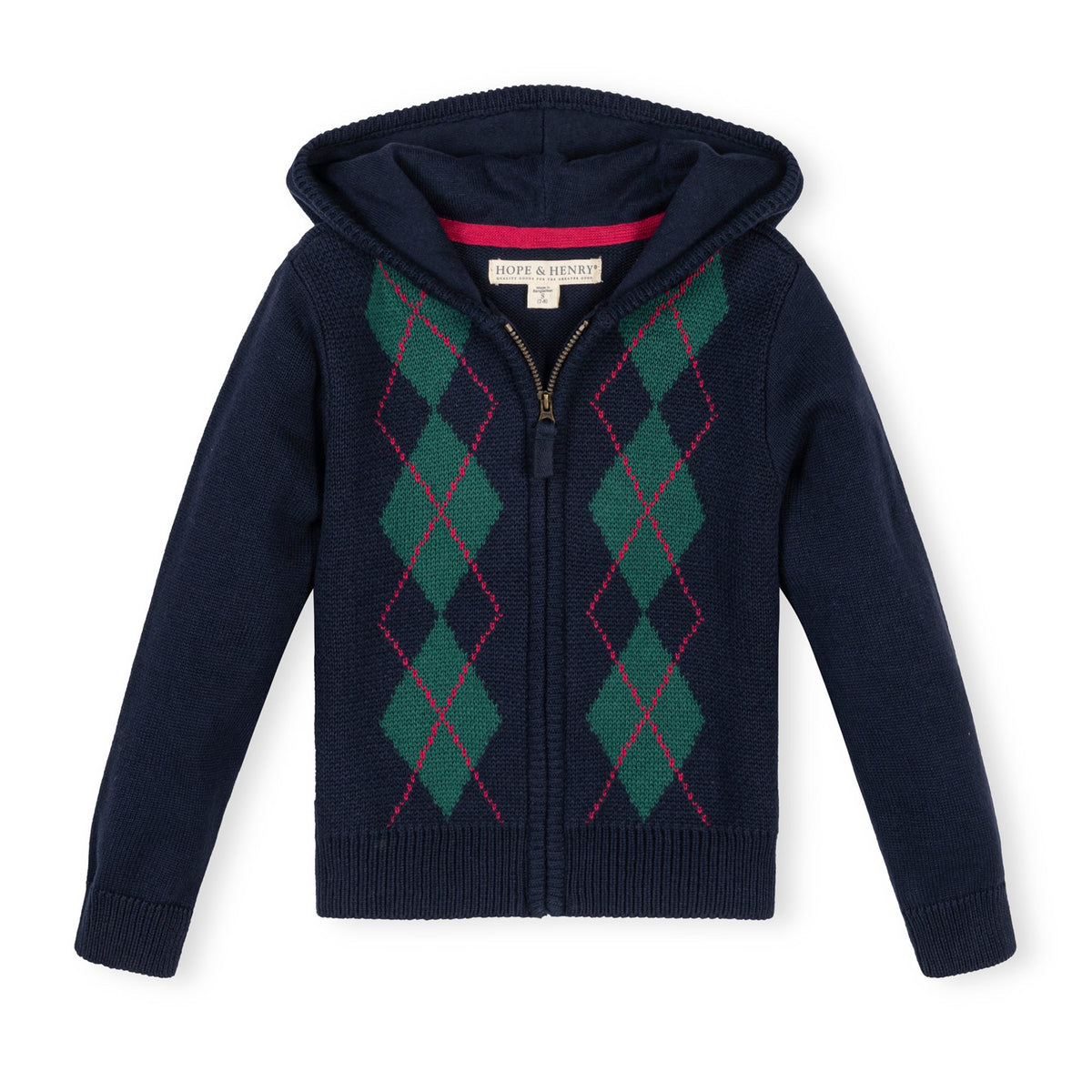 Organic Full Zip Hoodie Sweater