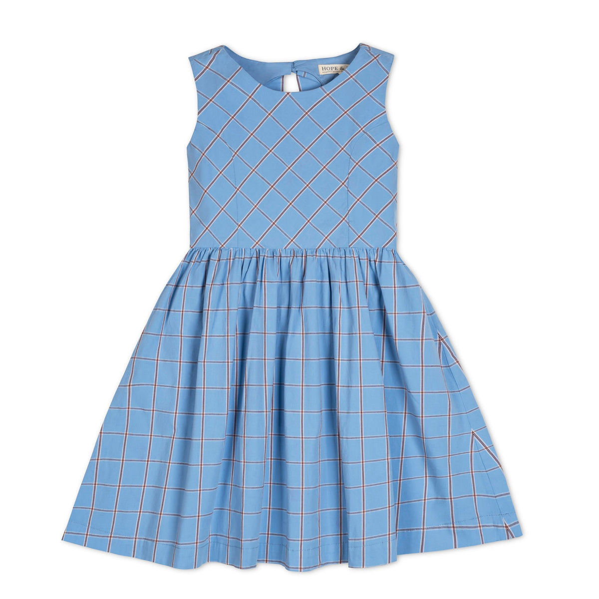 Organic Button Back Party Dress