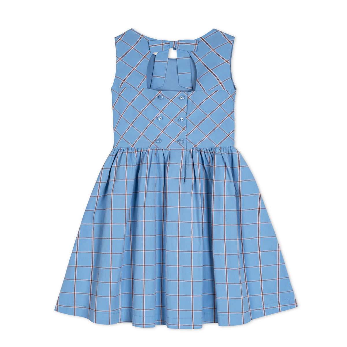 Organic Button Back Party Dress