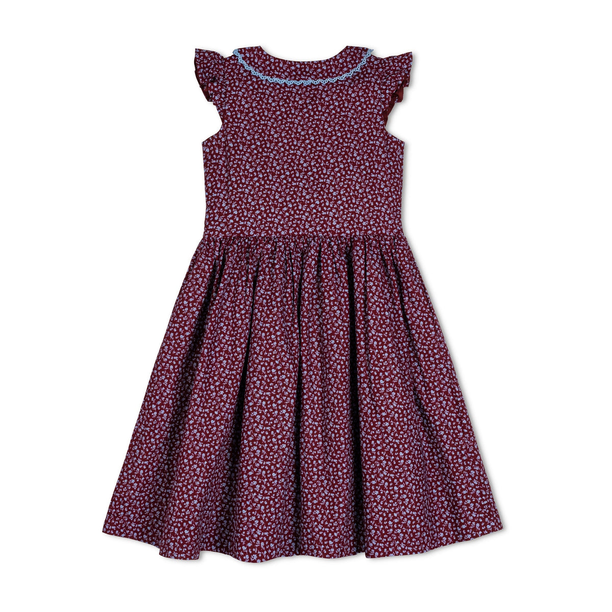 Linen Dress with Peter Pan Collar