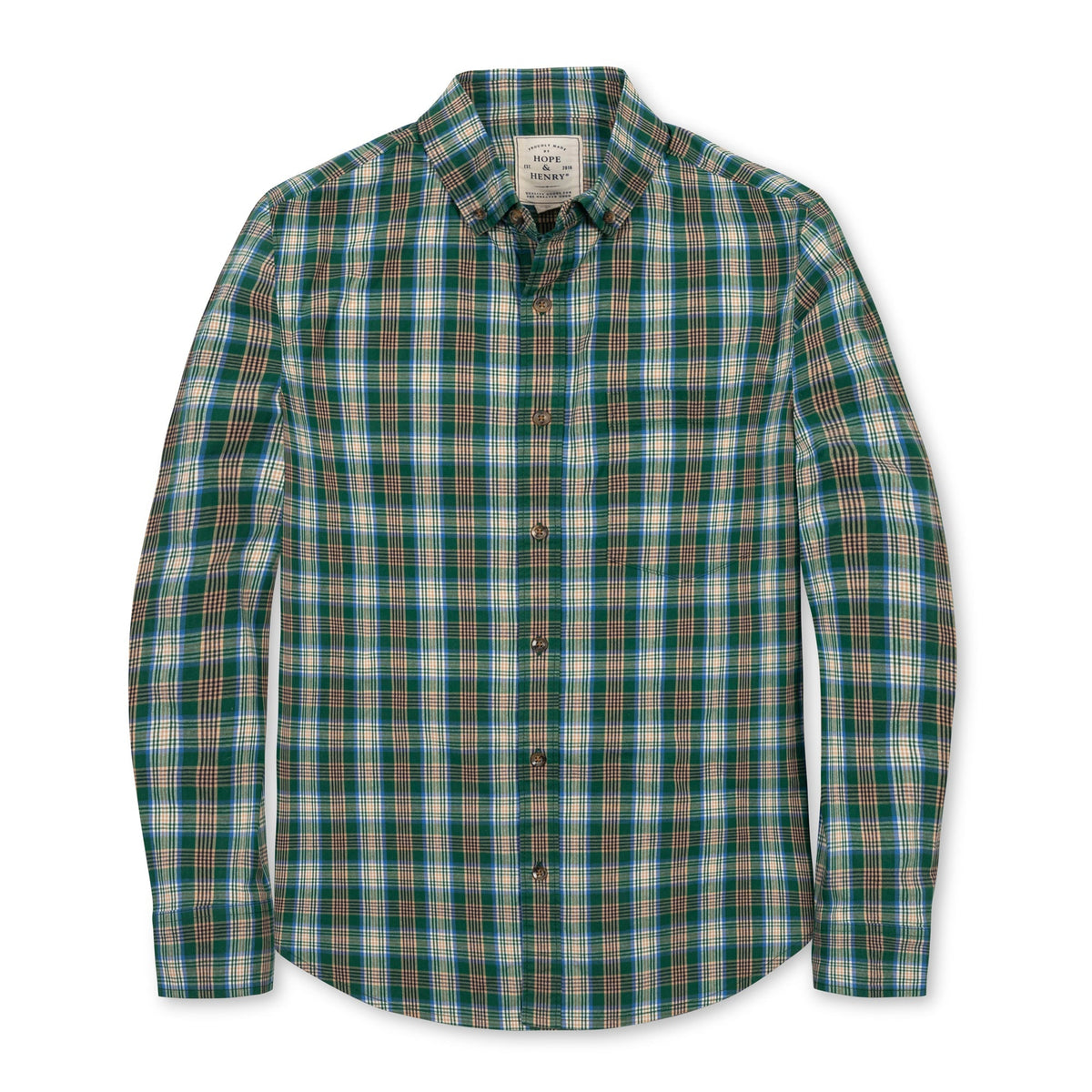 Organic Stretch Poplin Shirt