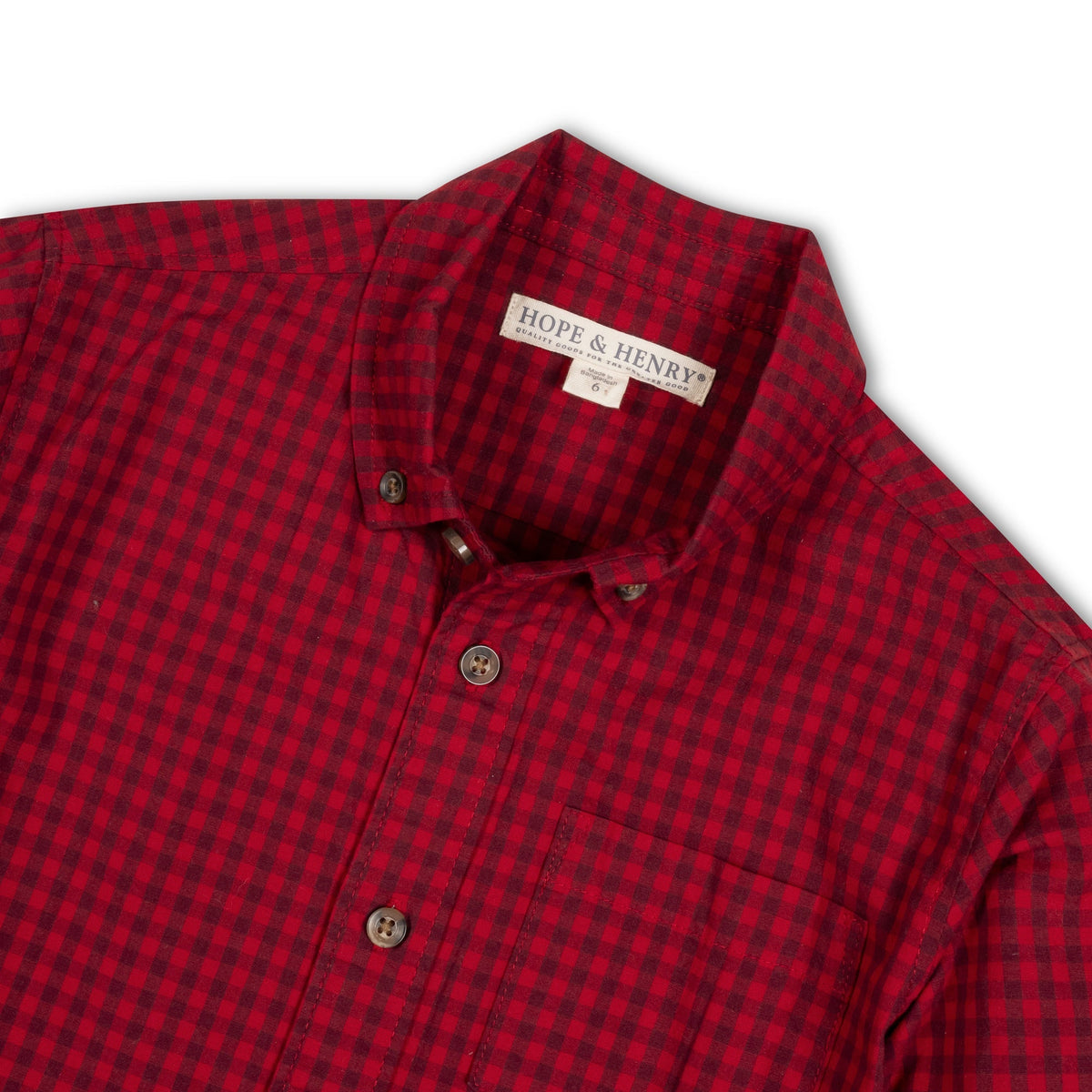 Organic Stretch Poplin Shirt