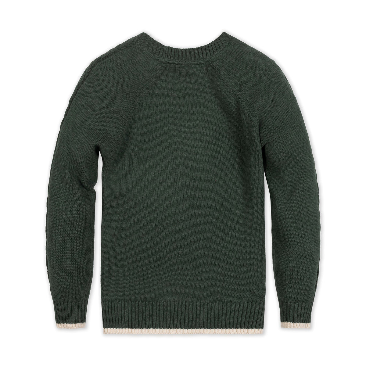 Organic Raglan Crew Neck Sweater