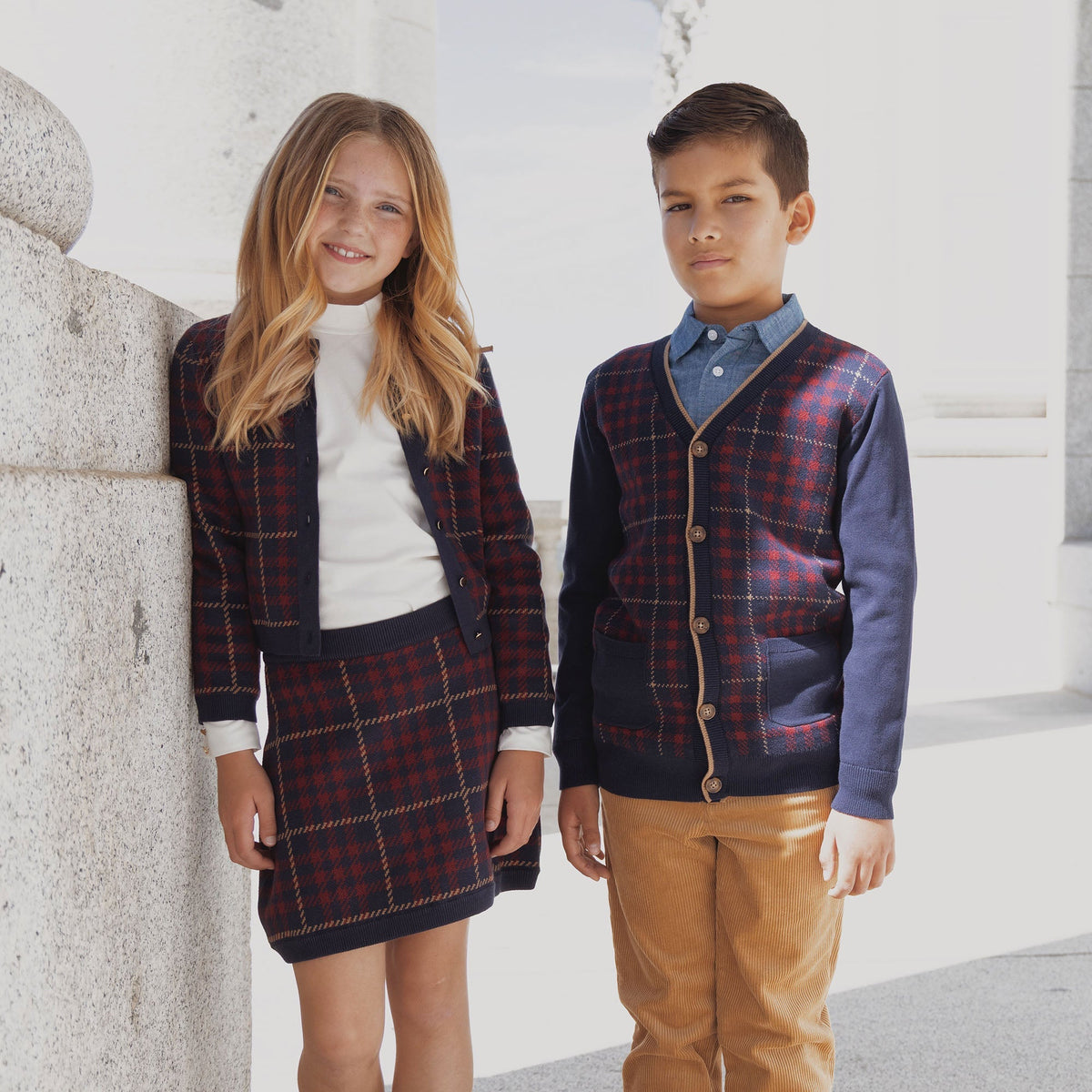 Organic Tipped Cardigan