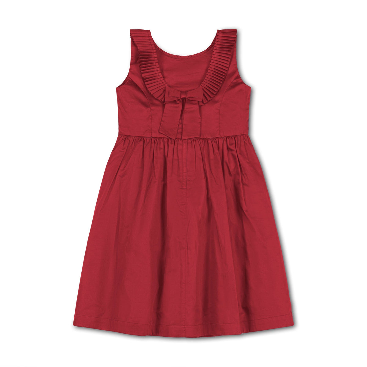 Organic Pleated Collar Party Dress