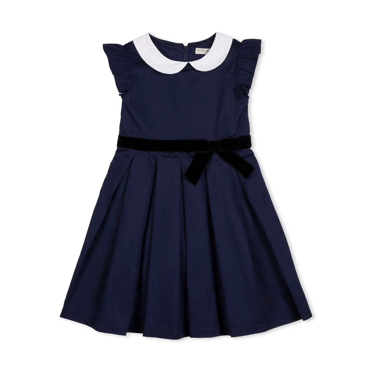 Organic Peter Pan Collar Party Dress
