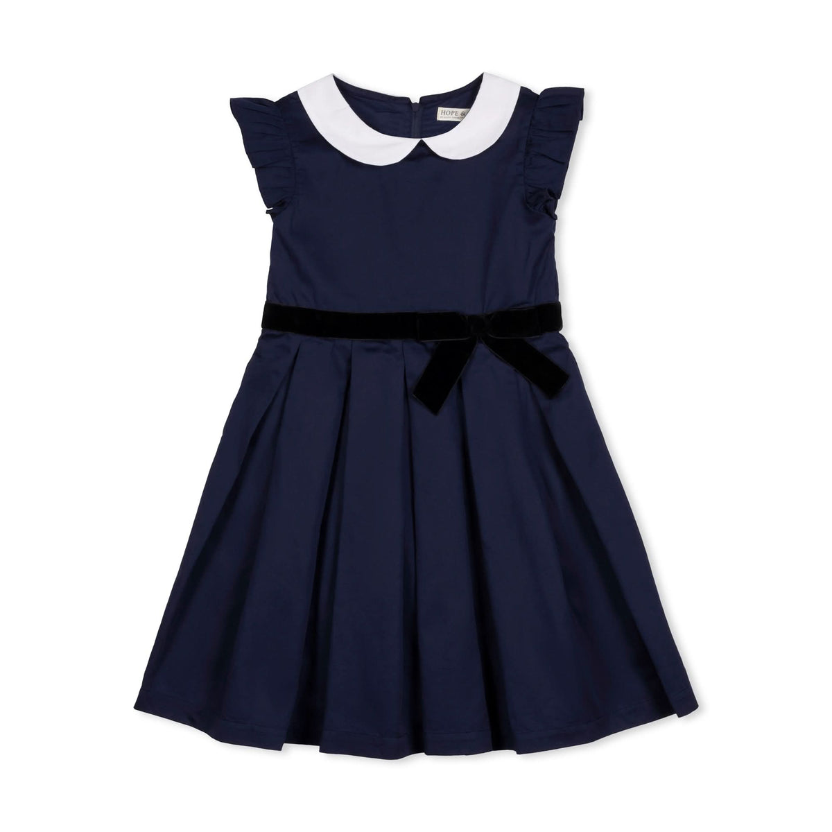 Organic Peter Pan Collar Party Dress