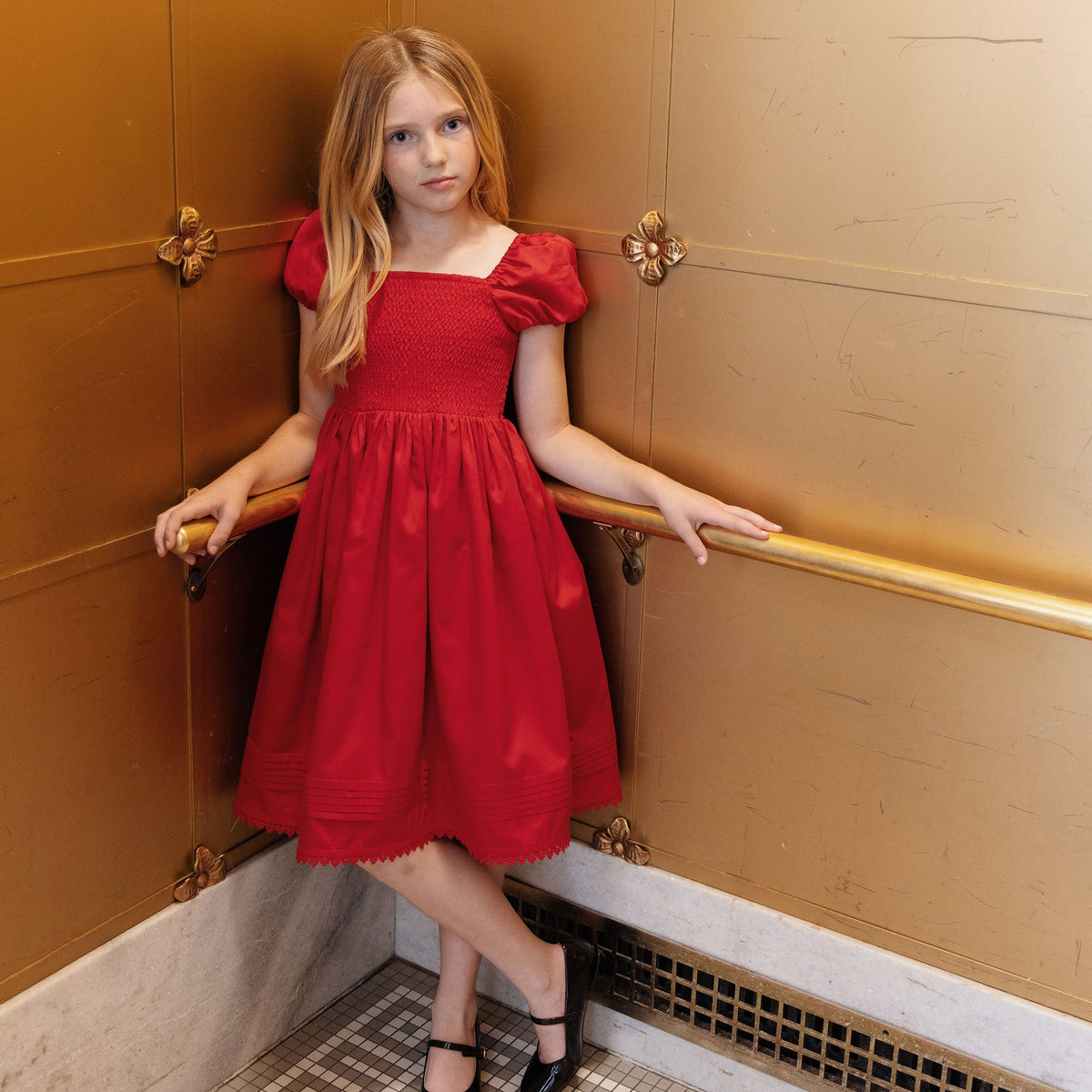 Organic Sateen Flower Girl Dress