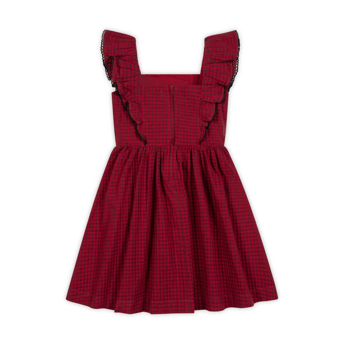 Organic Ruffle Jumper Party Dress