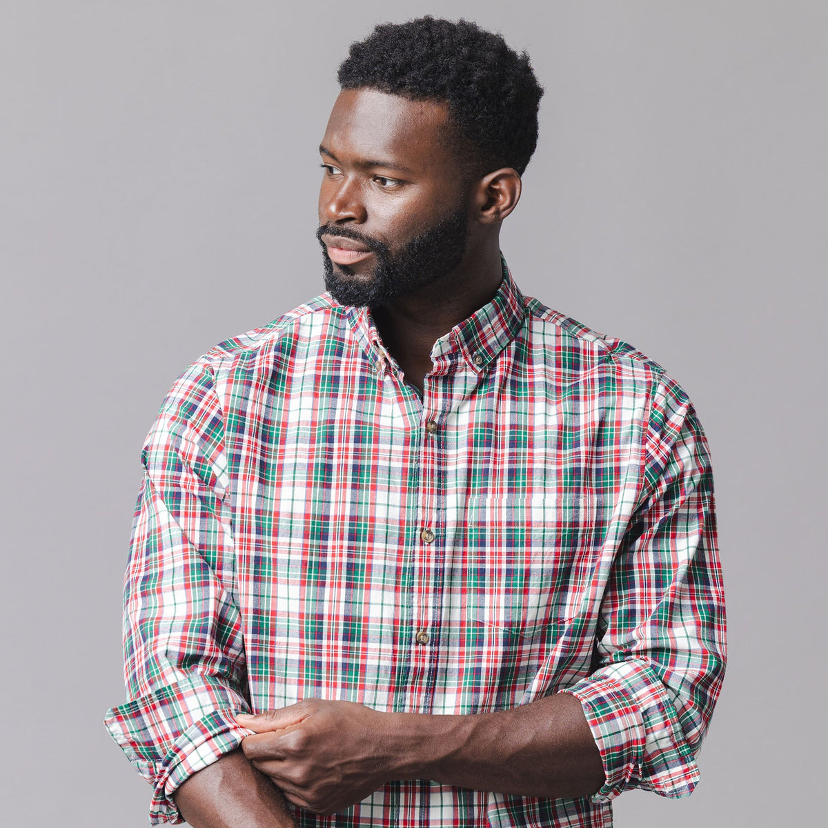 Organic Stretch Poplin Shirt