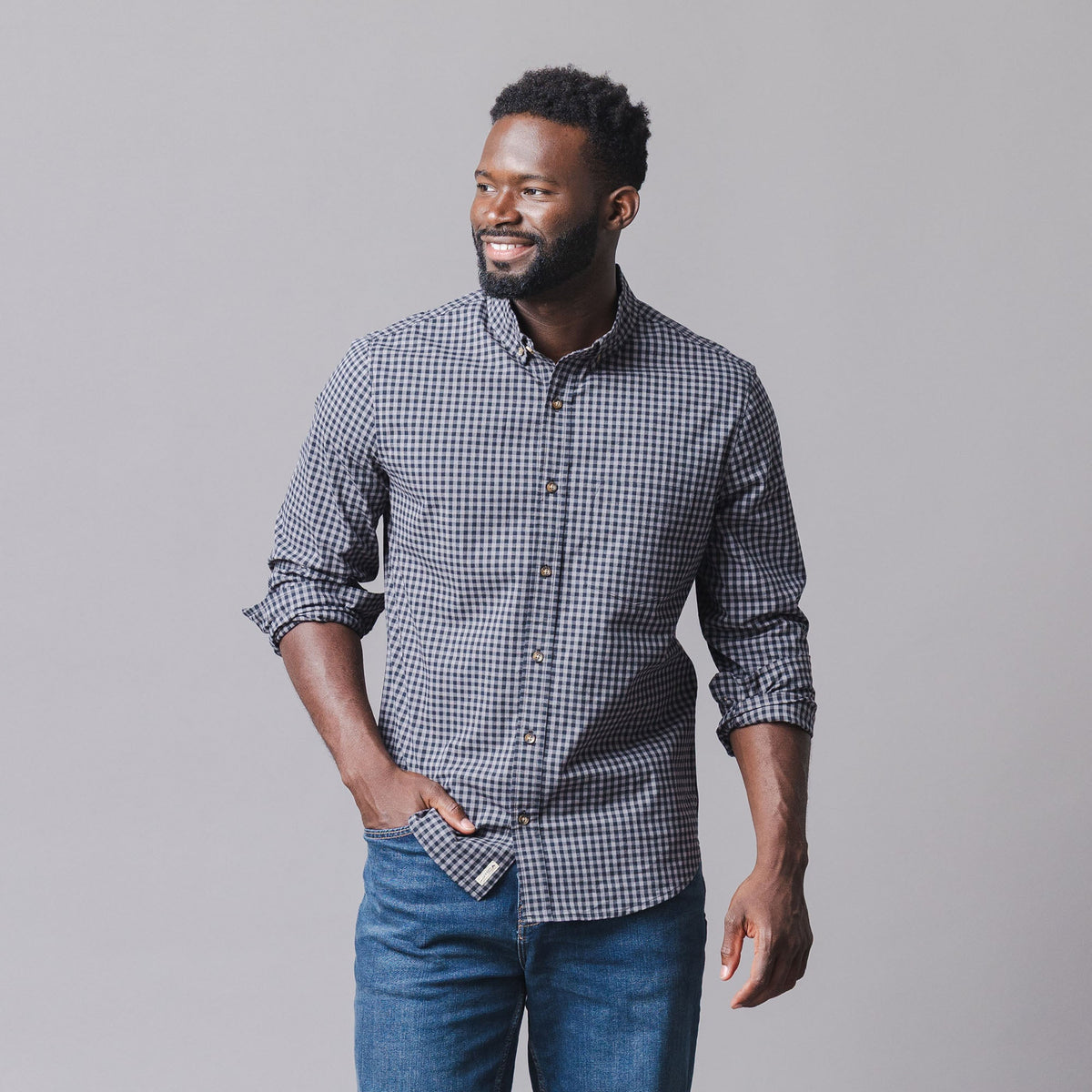 Organic Stretch Poplin Shirt