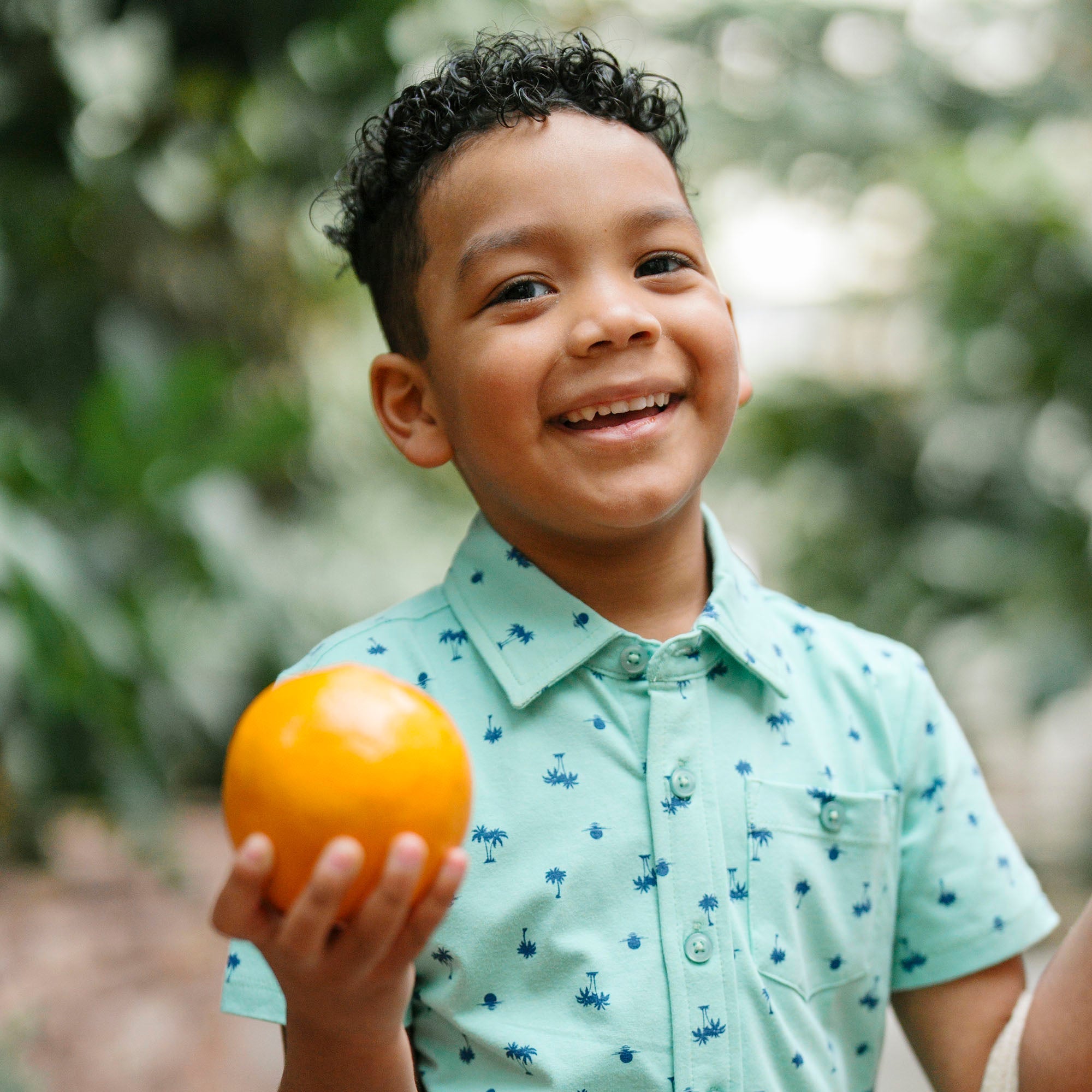 Organic Jersey Button Down Shirt