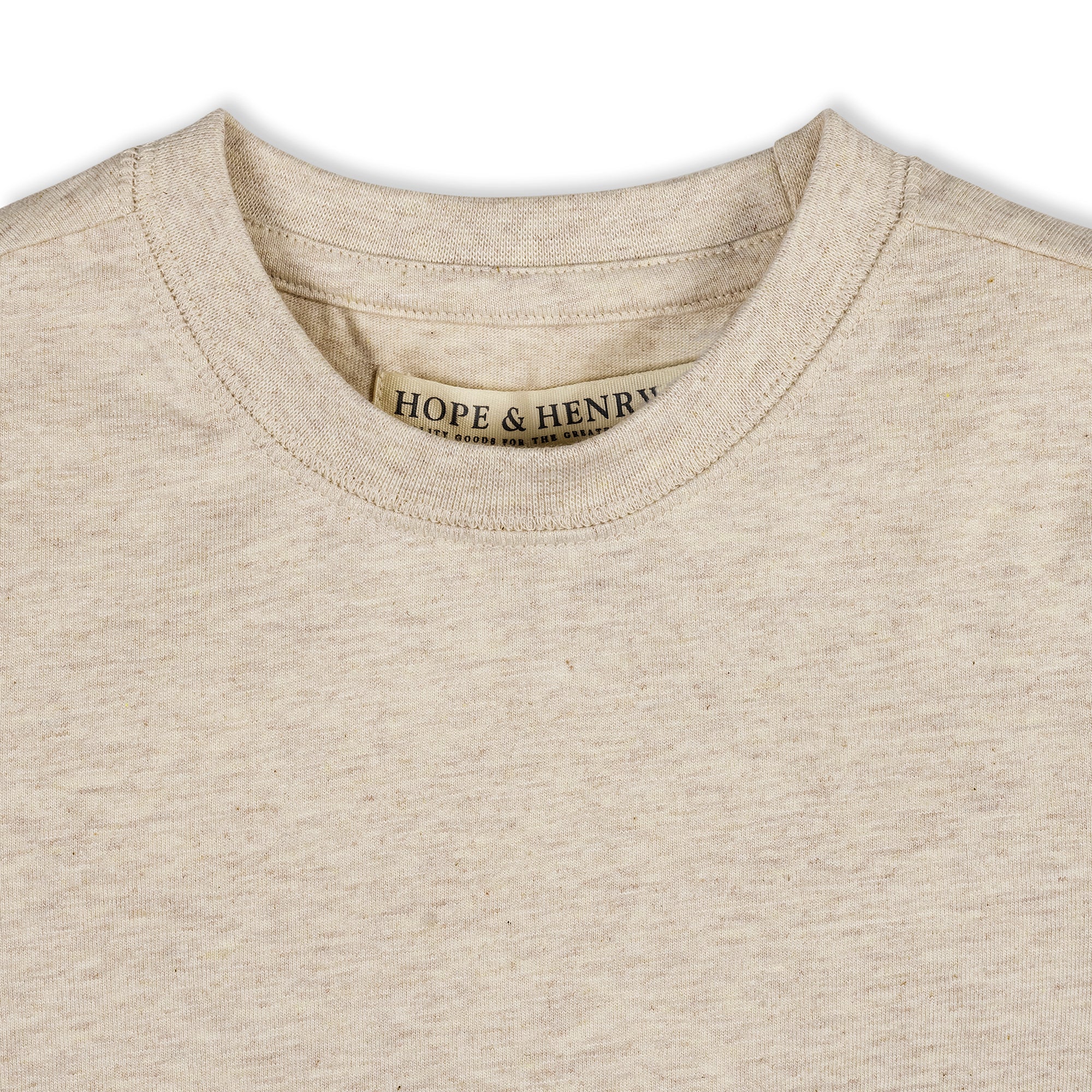 Organic Short Sleeve Henley Tee
