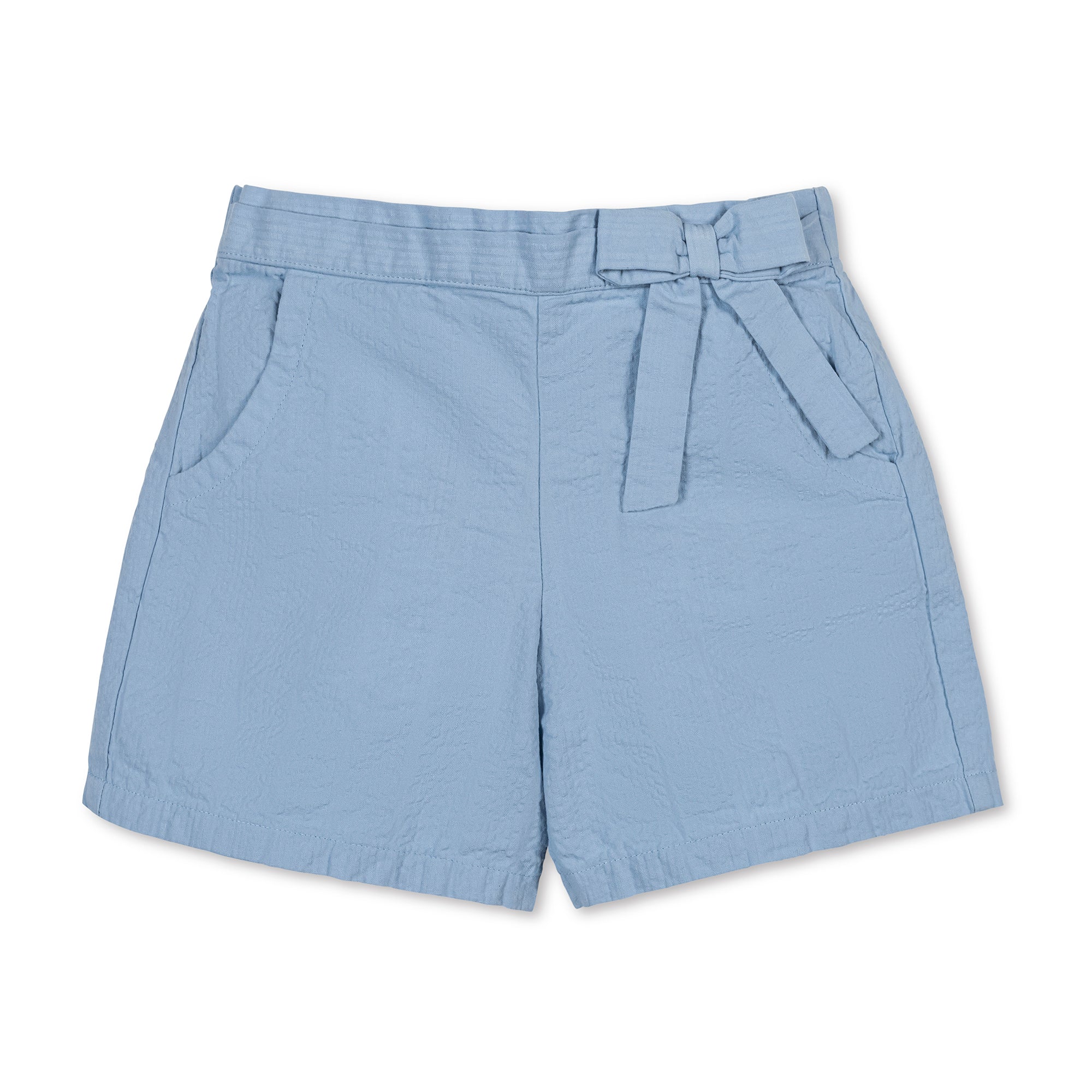 Organic Seersucker Pull-On Short