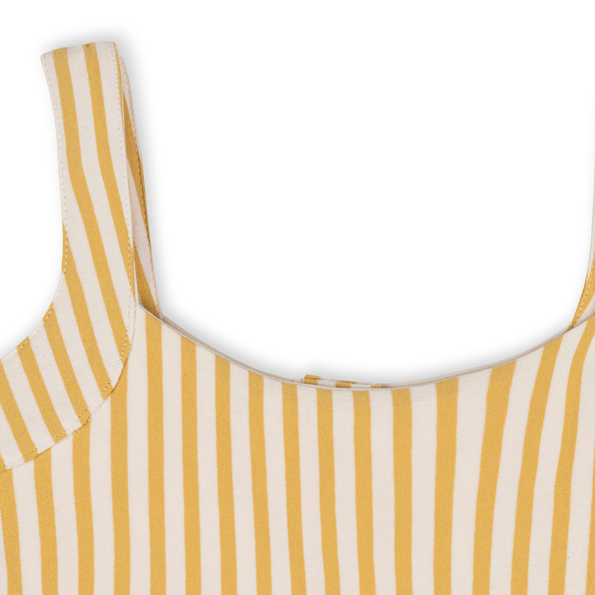 Organic Knit Tank Sundress with Flounce