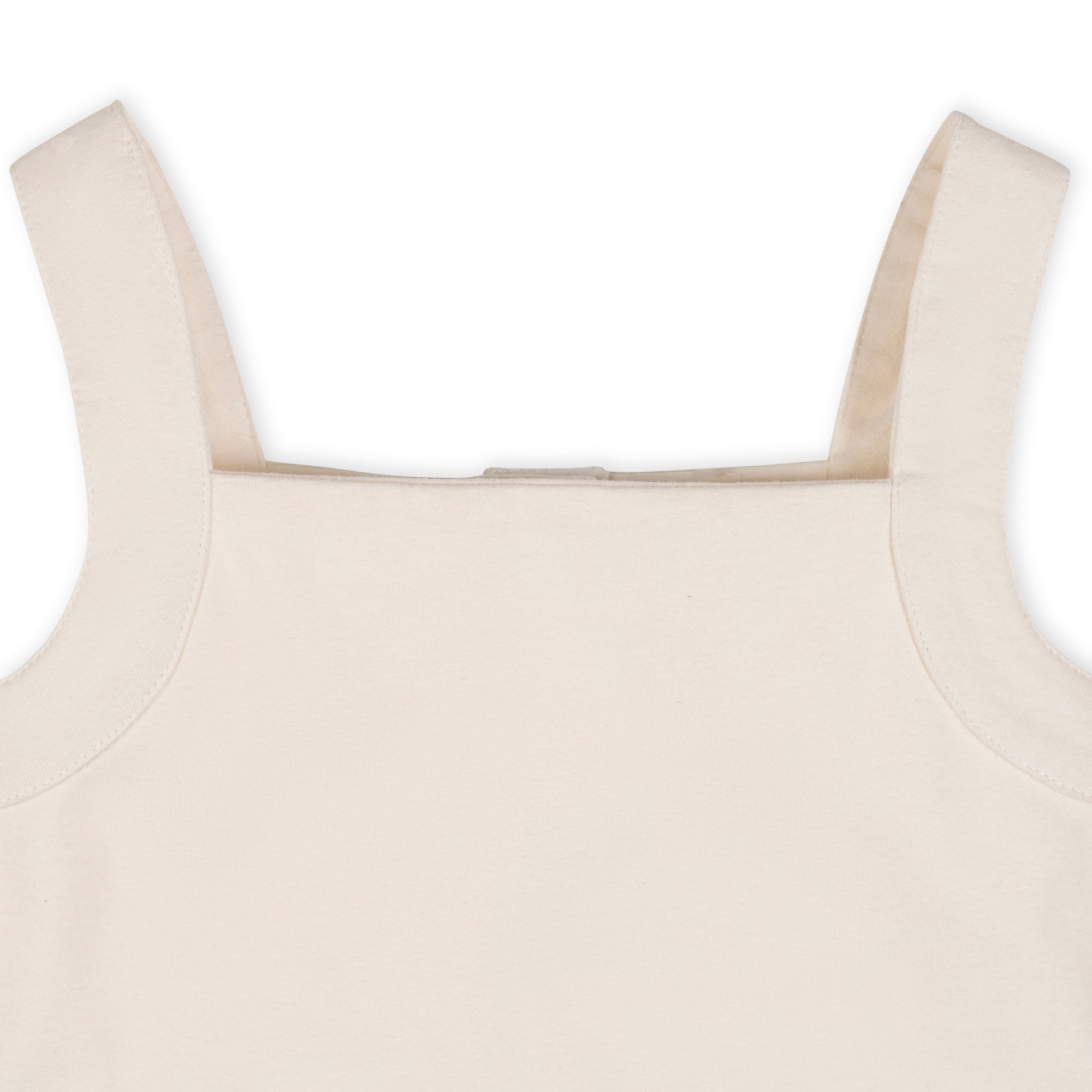 Organic Knit Tank Sundress with Flounce