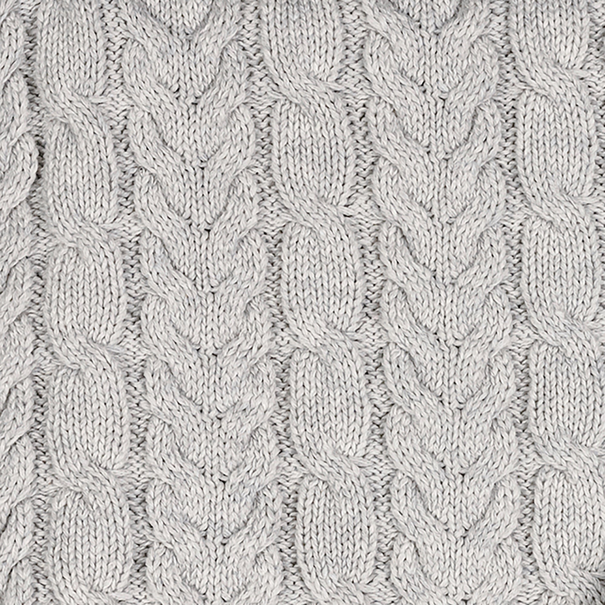 Organic Cable Knit Blanket