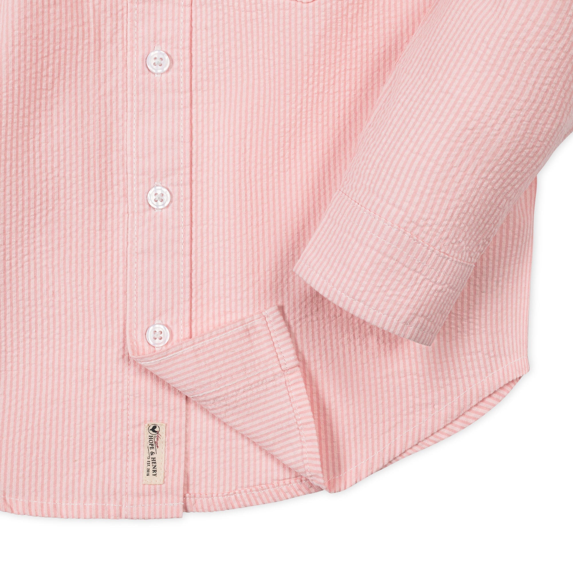 Organic Seersucker Shirt