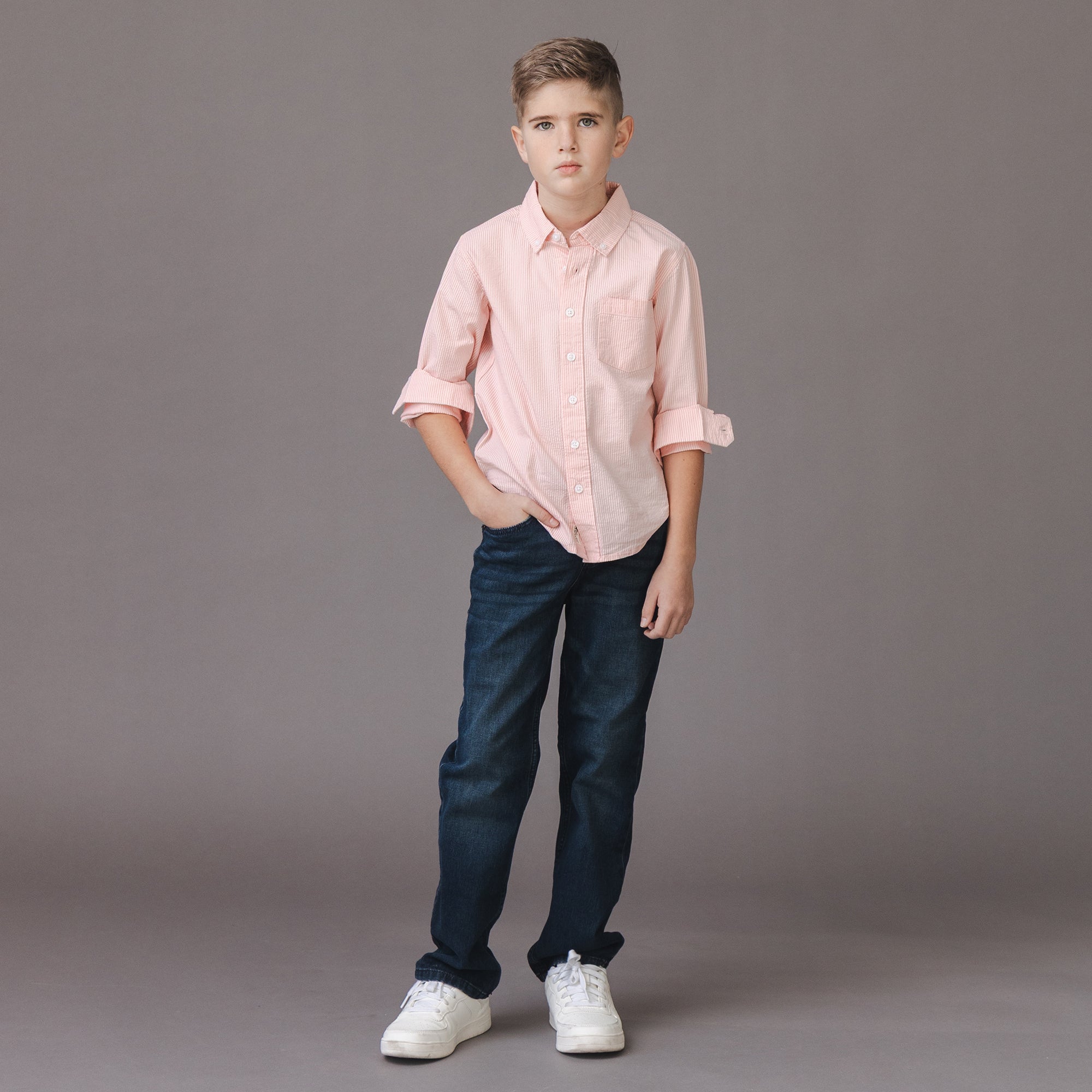 Organic Seersucker Shirt