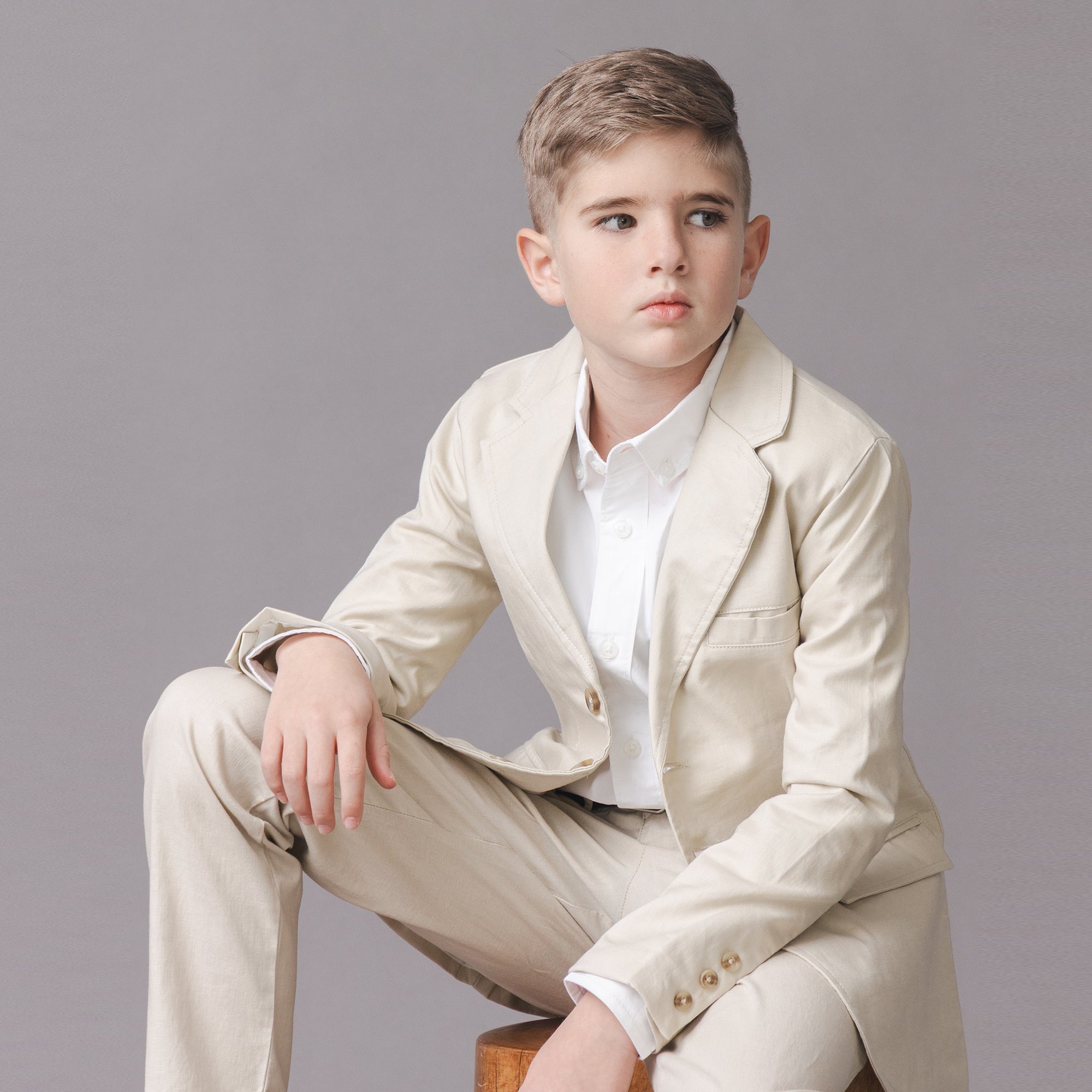 Linen Suit Pant - Baby