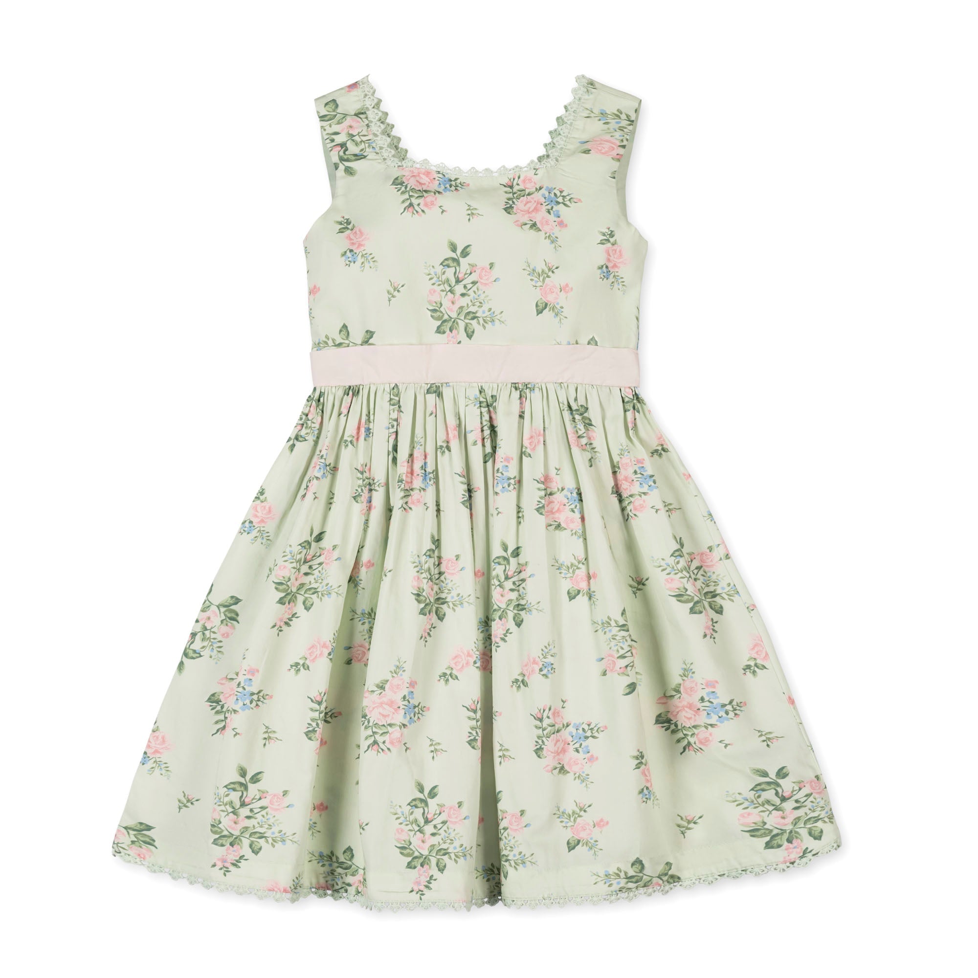 Organic Sleeveless Sateen Party Dress