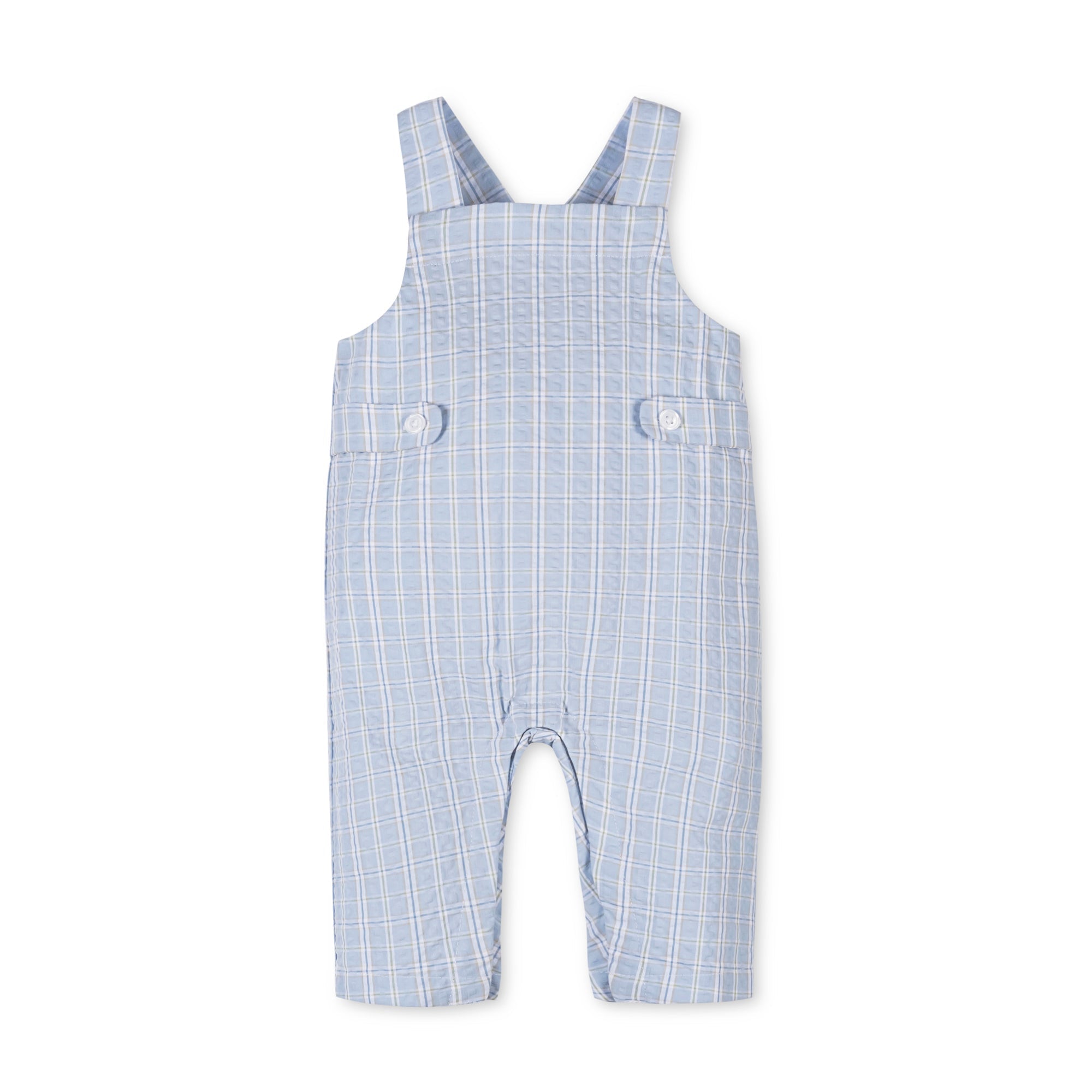 Organic Seersucker Overall