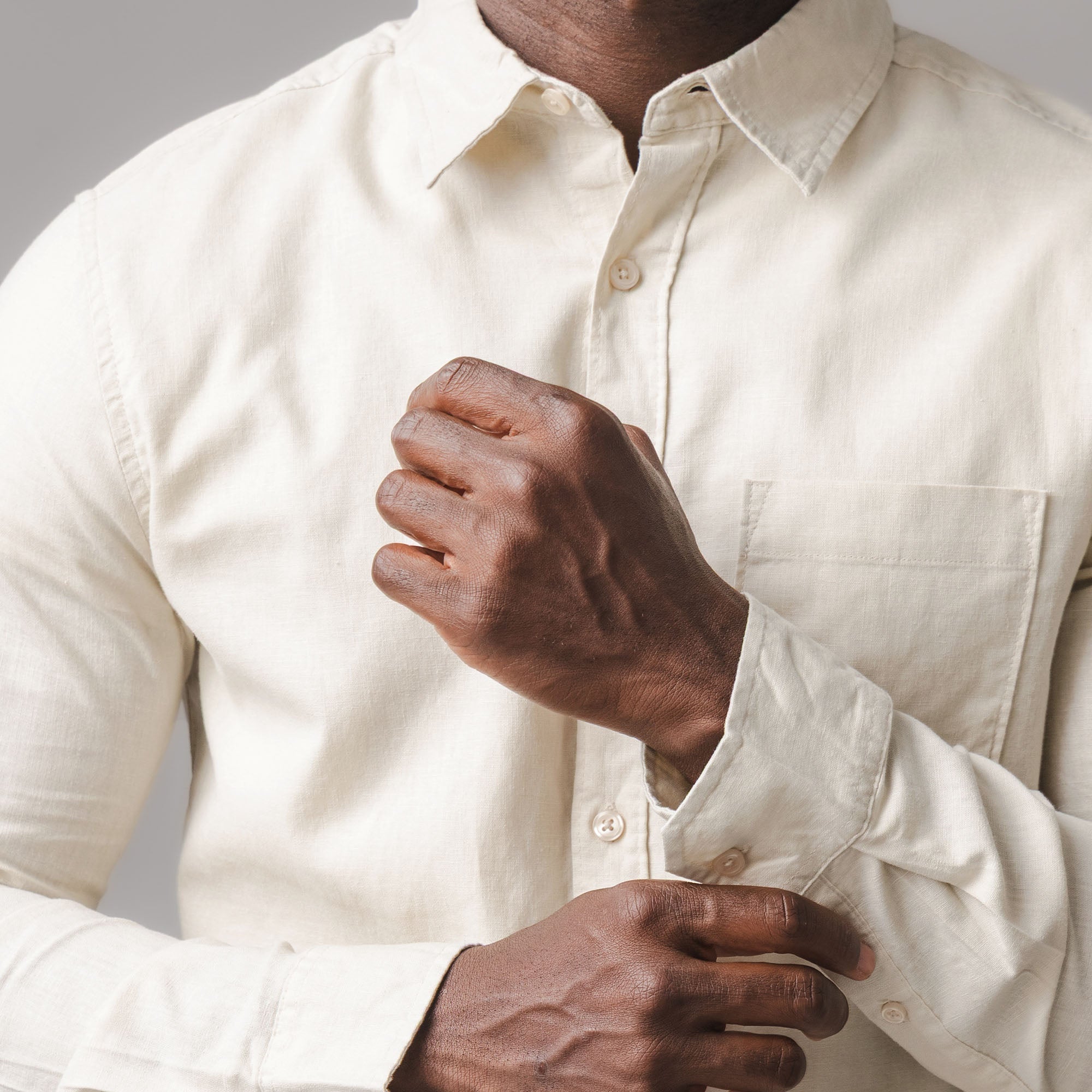 Linen Button Down Shirt