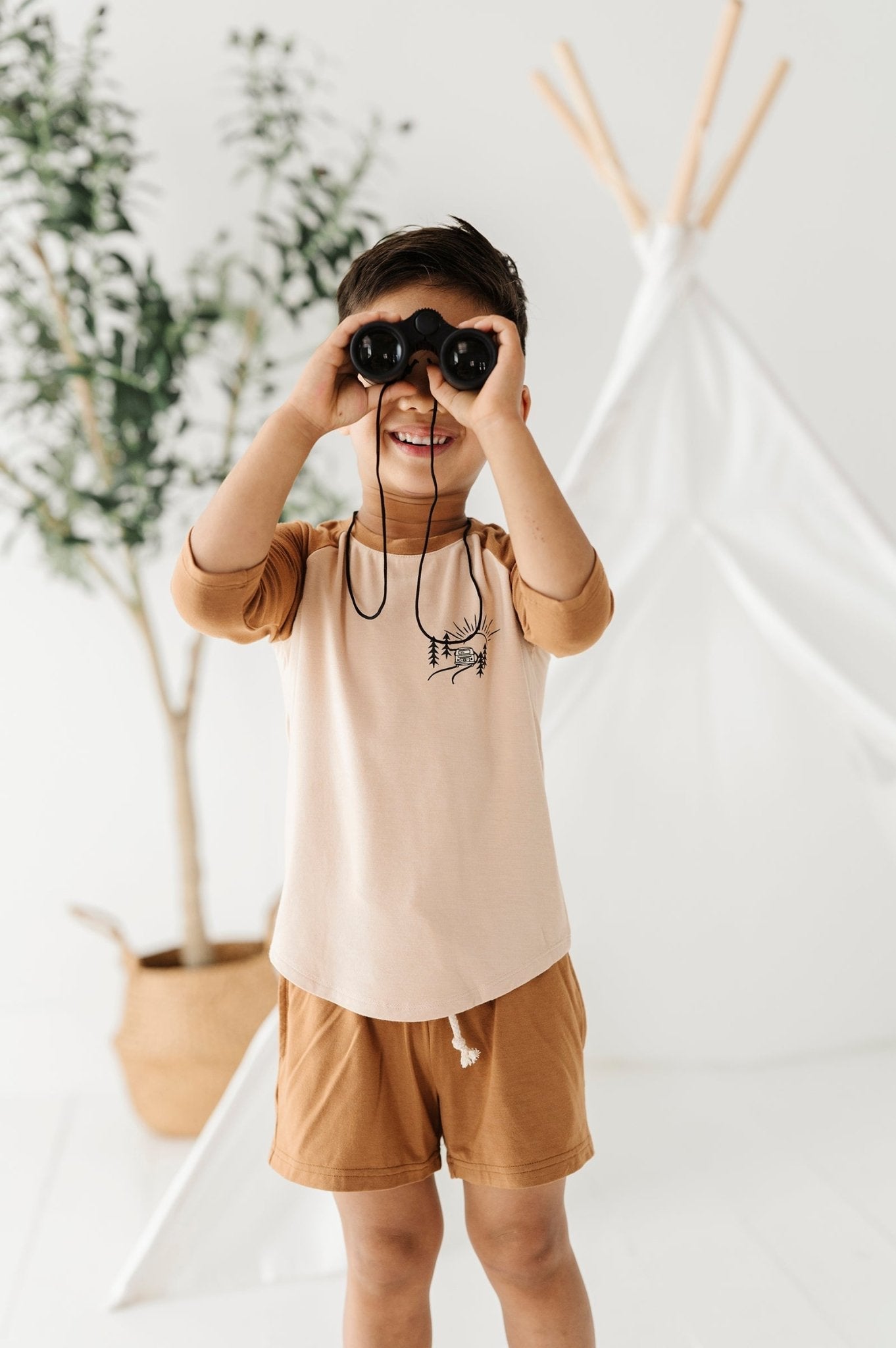 3/4 Sleeve Baseball Tee