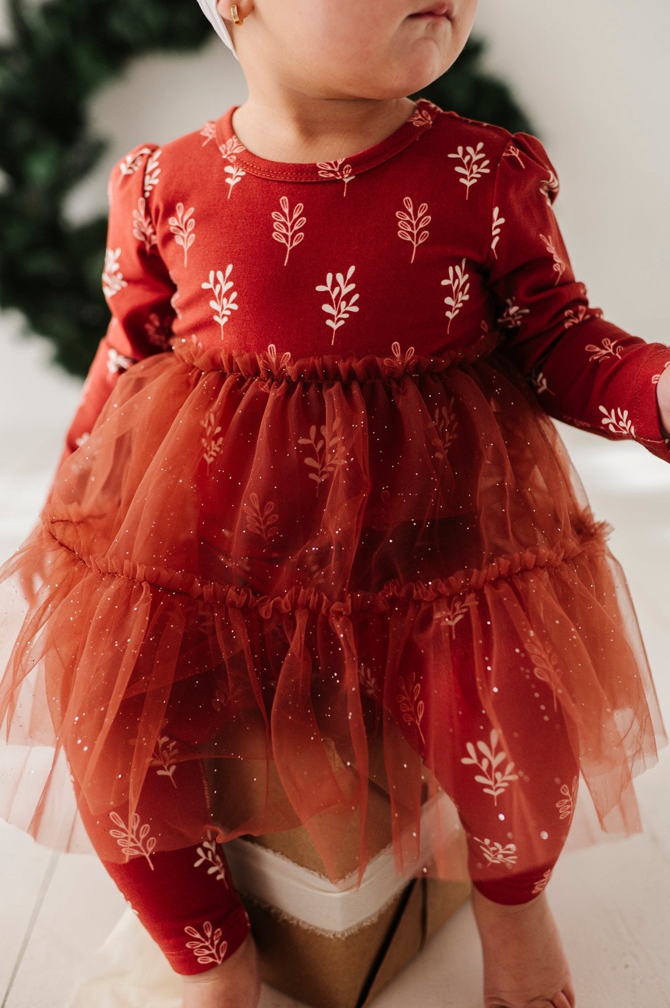 Baby Girl Tulle Bodysuit Dress