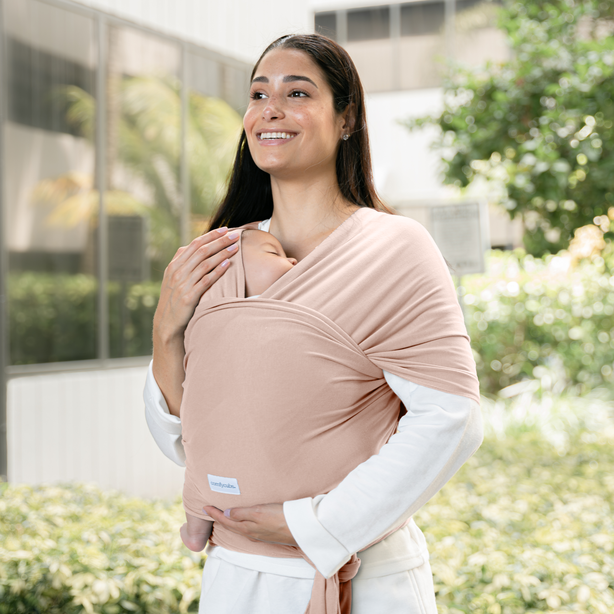 Baby Wrap Carrier in Blush