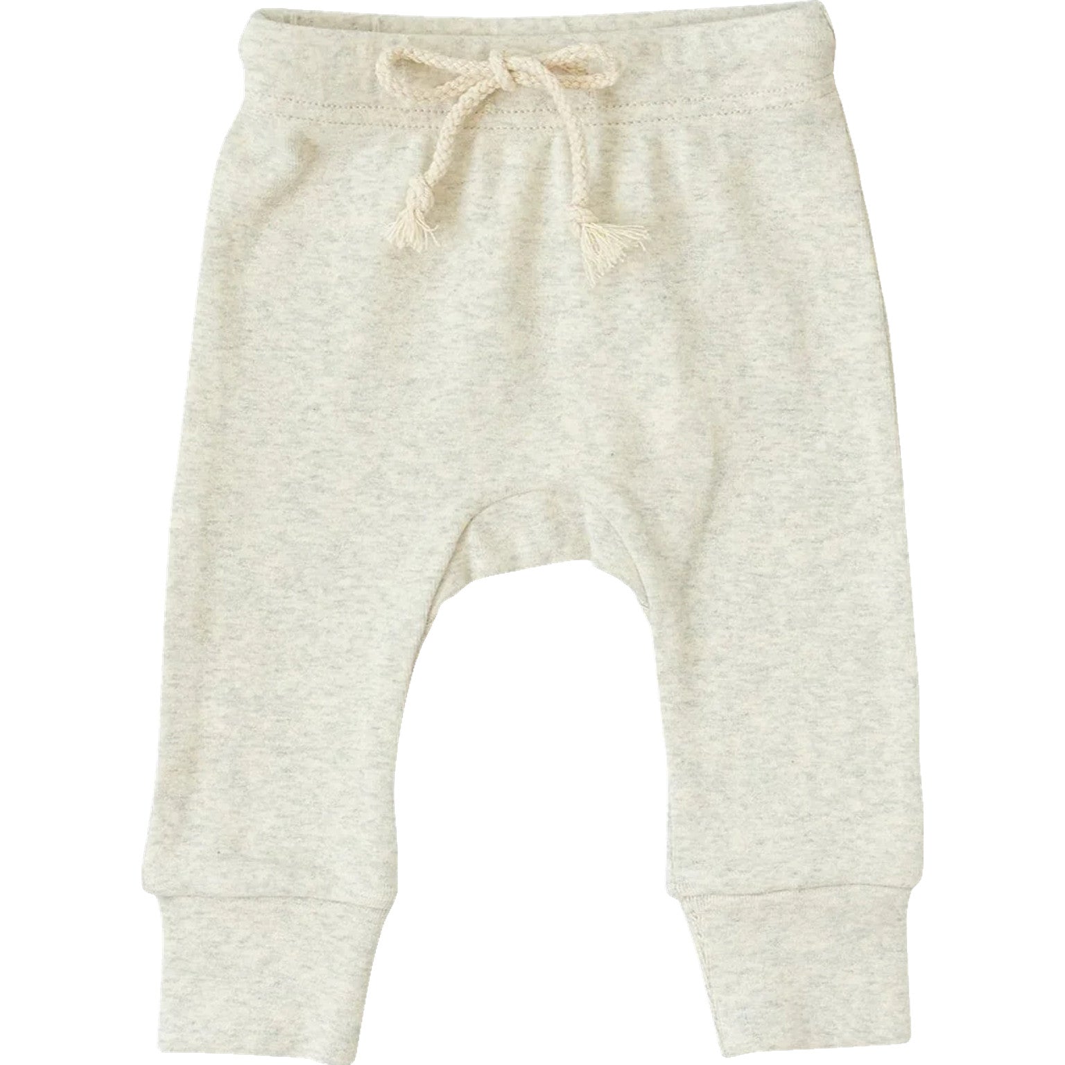 Oatmeal Cotton Joggers  Mebie Baby   