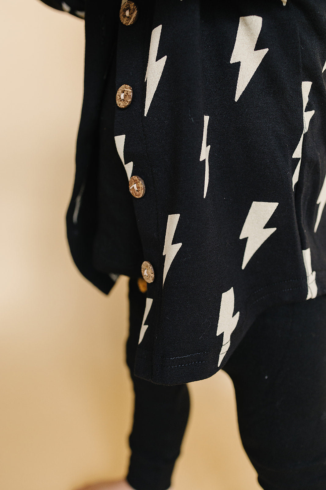 Shacket | Black Bolts