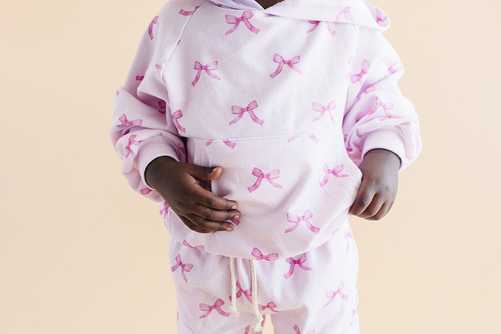 Cargo Jogger Set | Pink Bows