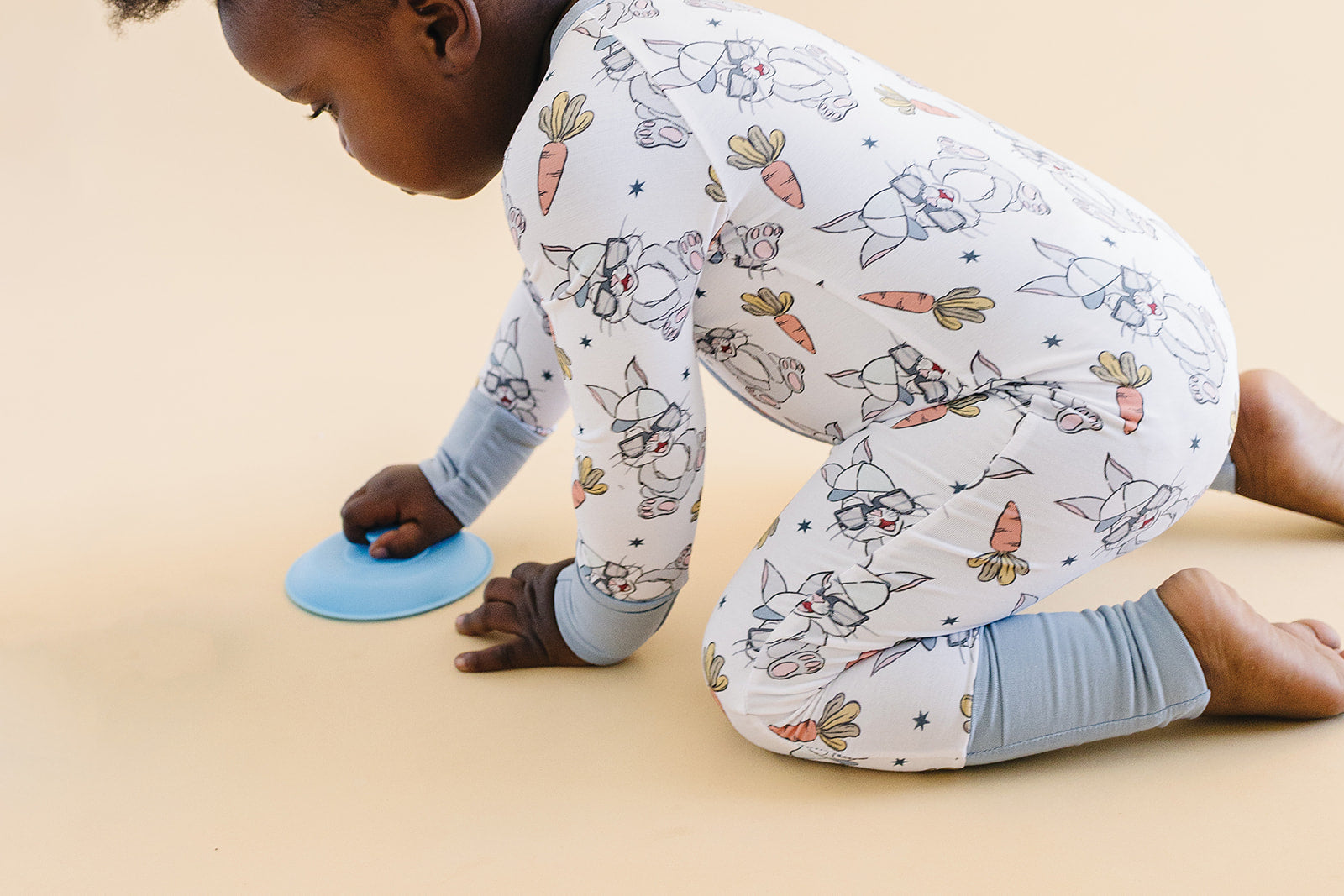 Bamboo Zip Romper | Rad Bunny