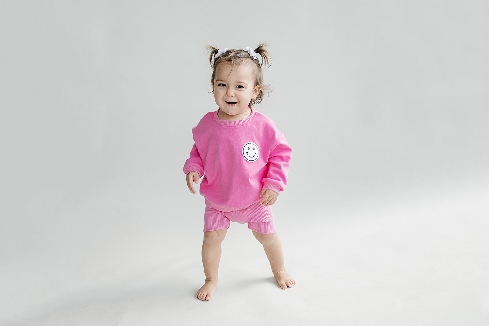 Biker Shorts Set | Pink