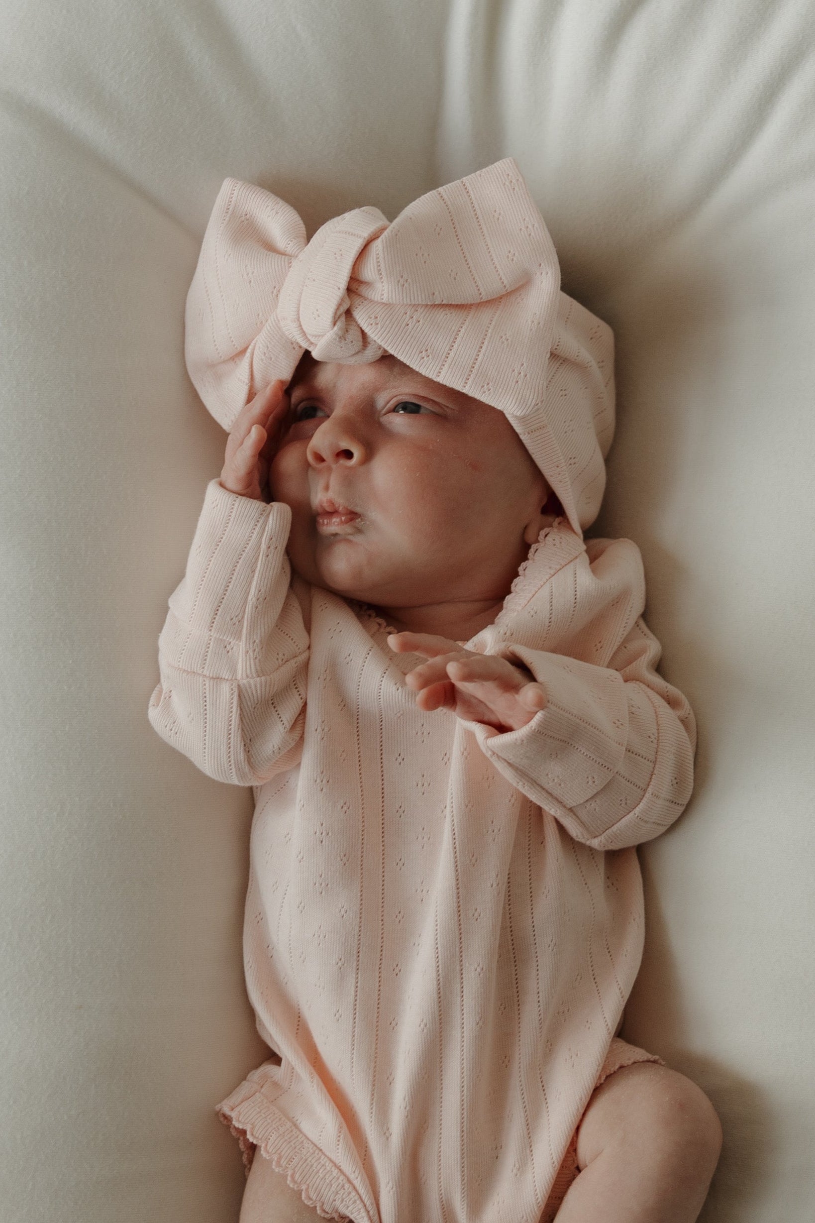 Pointelle Head Wrap | Ballerina